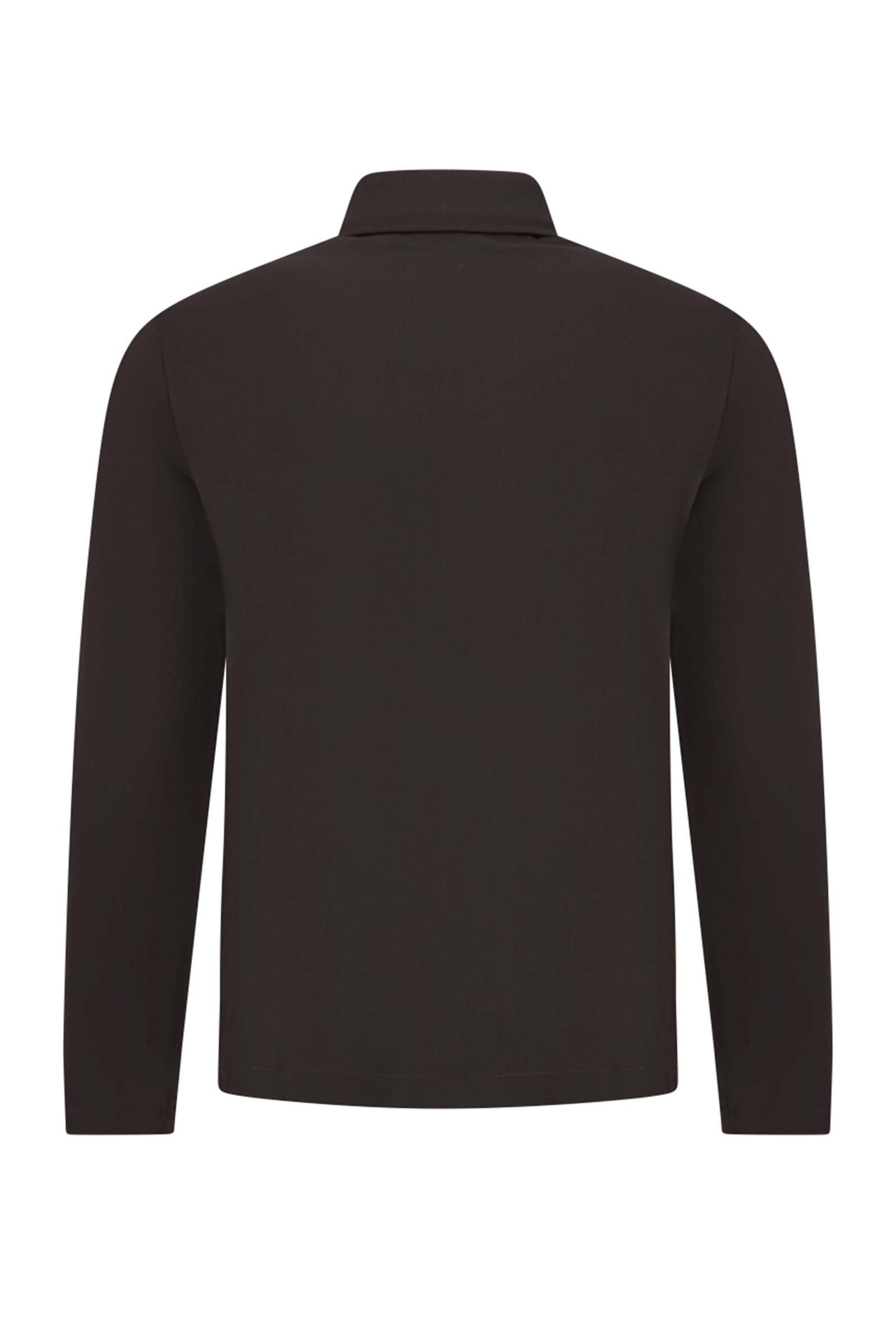 Heren overshirt bruin
