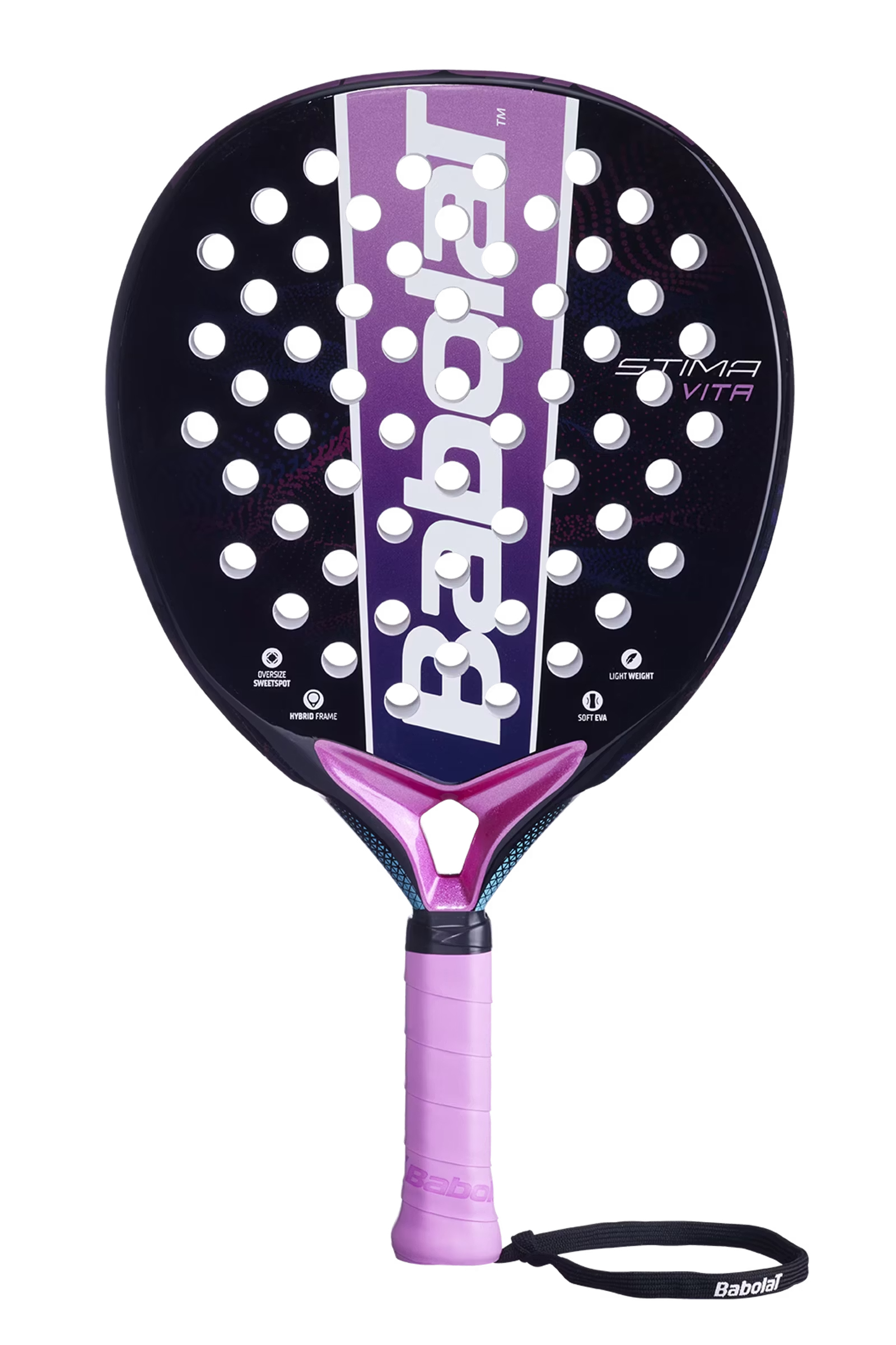 Padel racket sr zwart