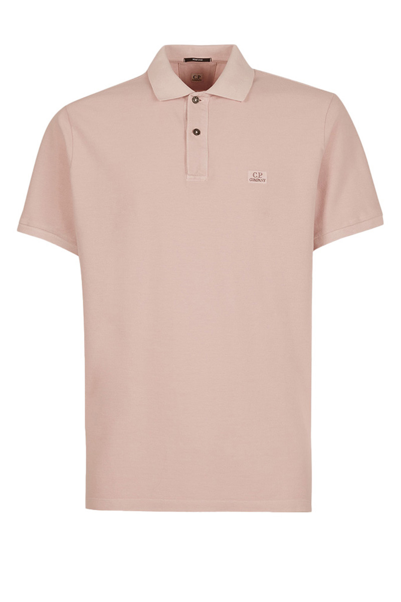 C.P. Company 24/1 PIQUET POLO SHIRT Rose-1 1
