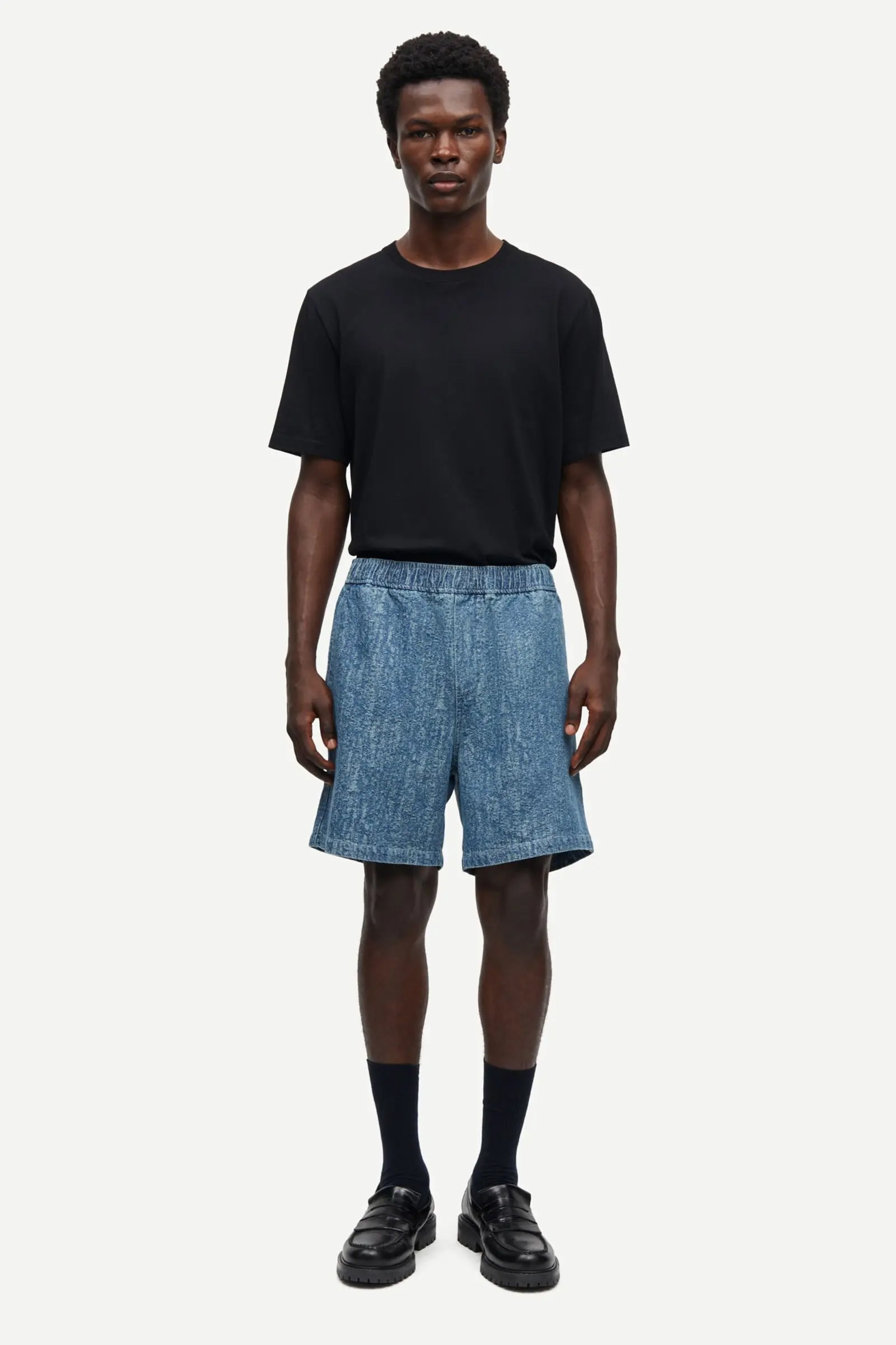 Samsøe Samsøe SAJABARI SHORT 15240 Blauw 2