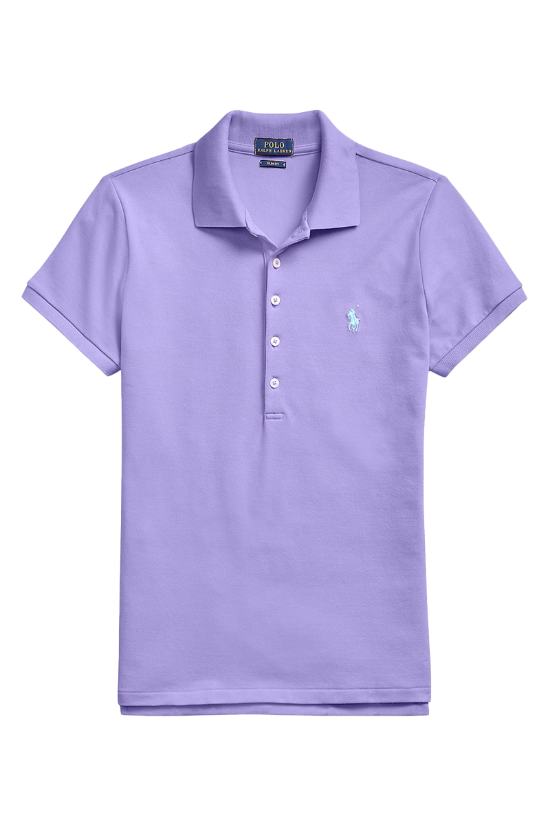 Dames polo paars