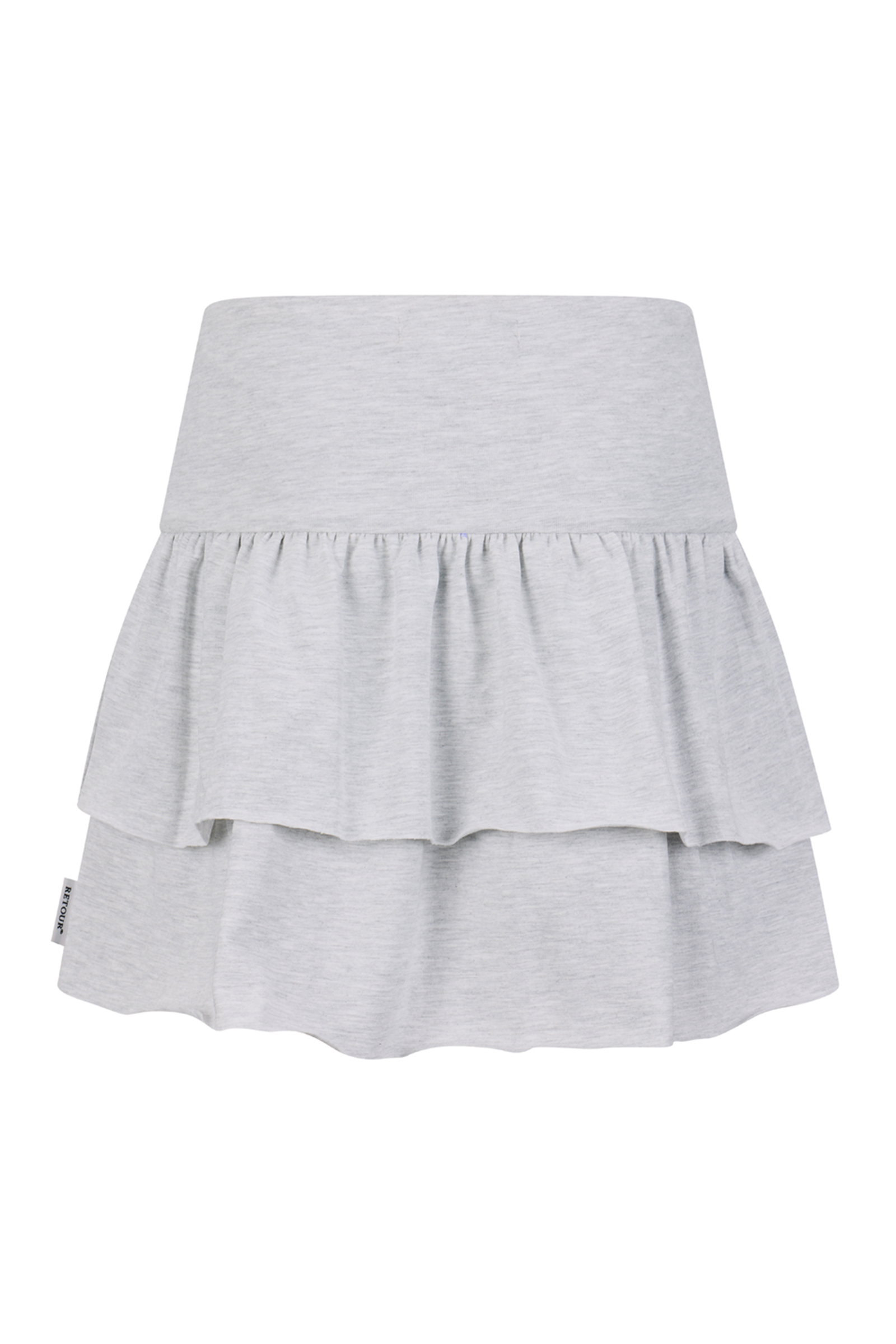 Meisjes skort grijs