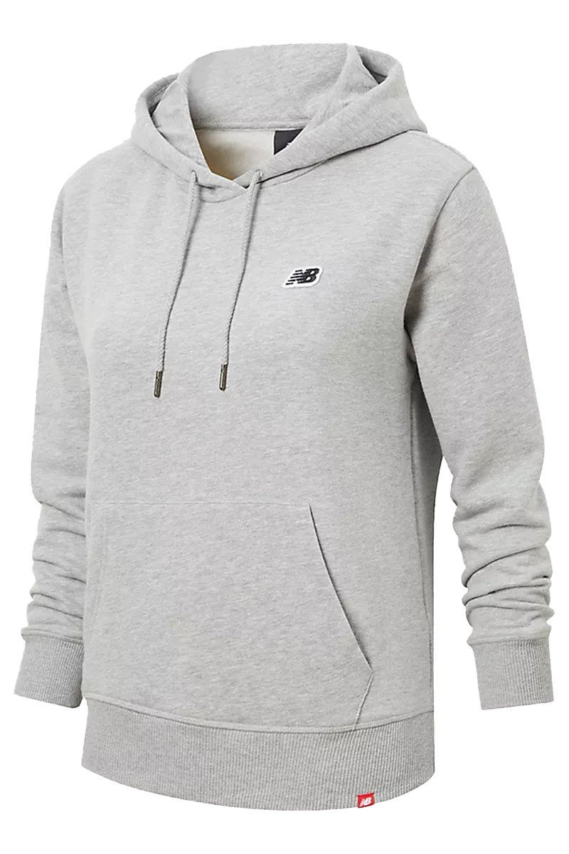New Balance NB Small logo hoodie Grijs-1 1