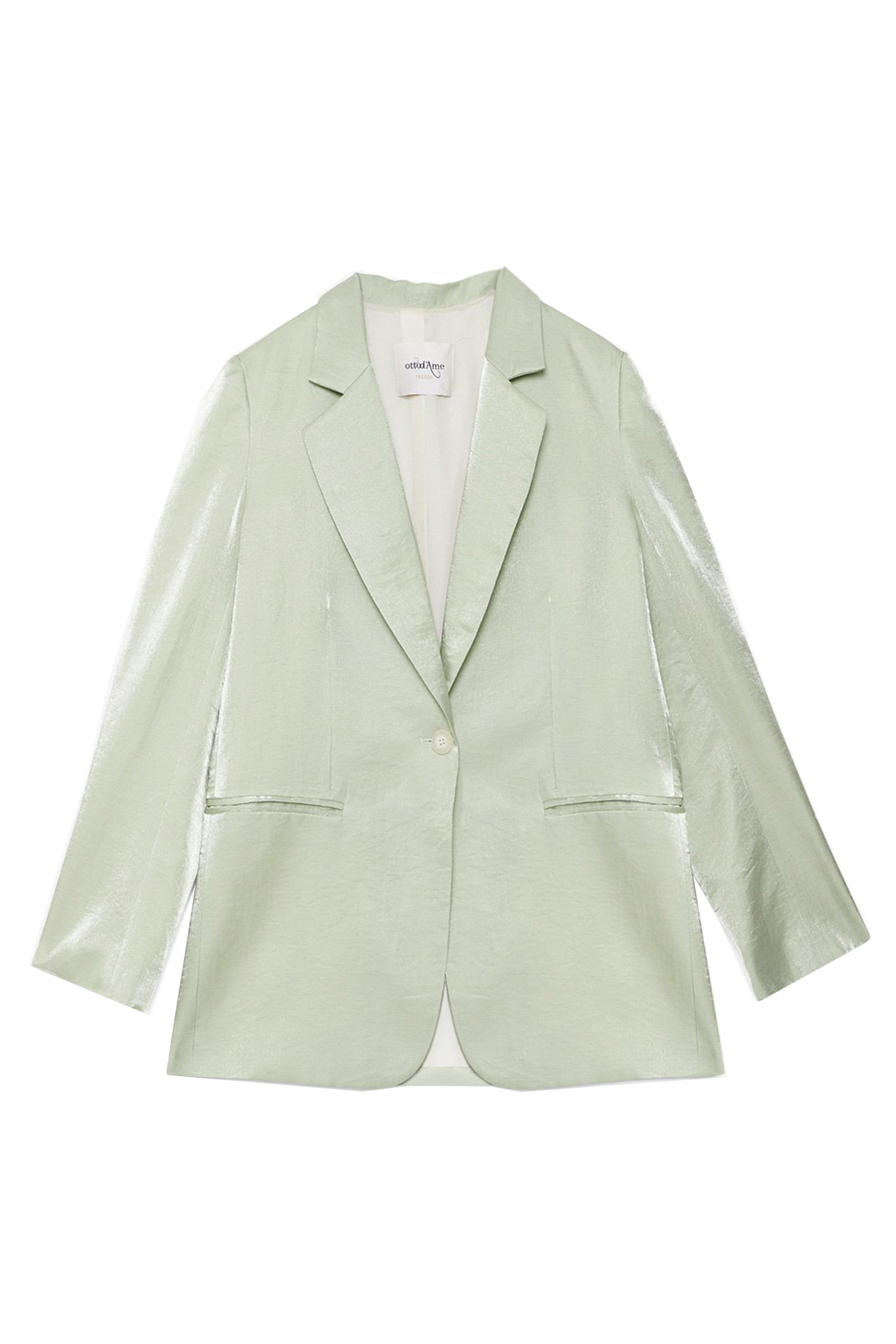 Dames blazer groen