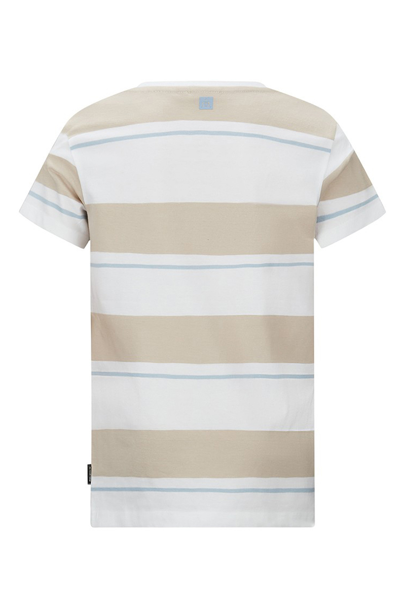 Jongens t-shirt korte mouw bruin