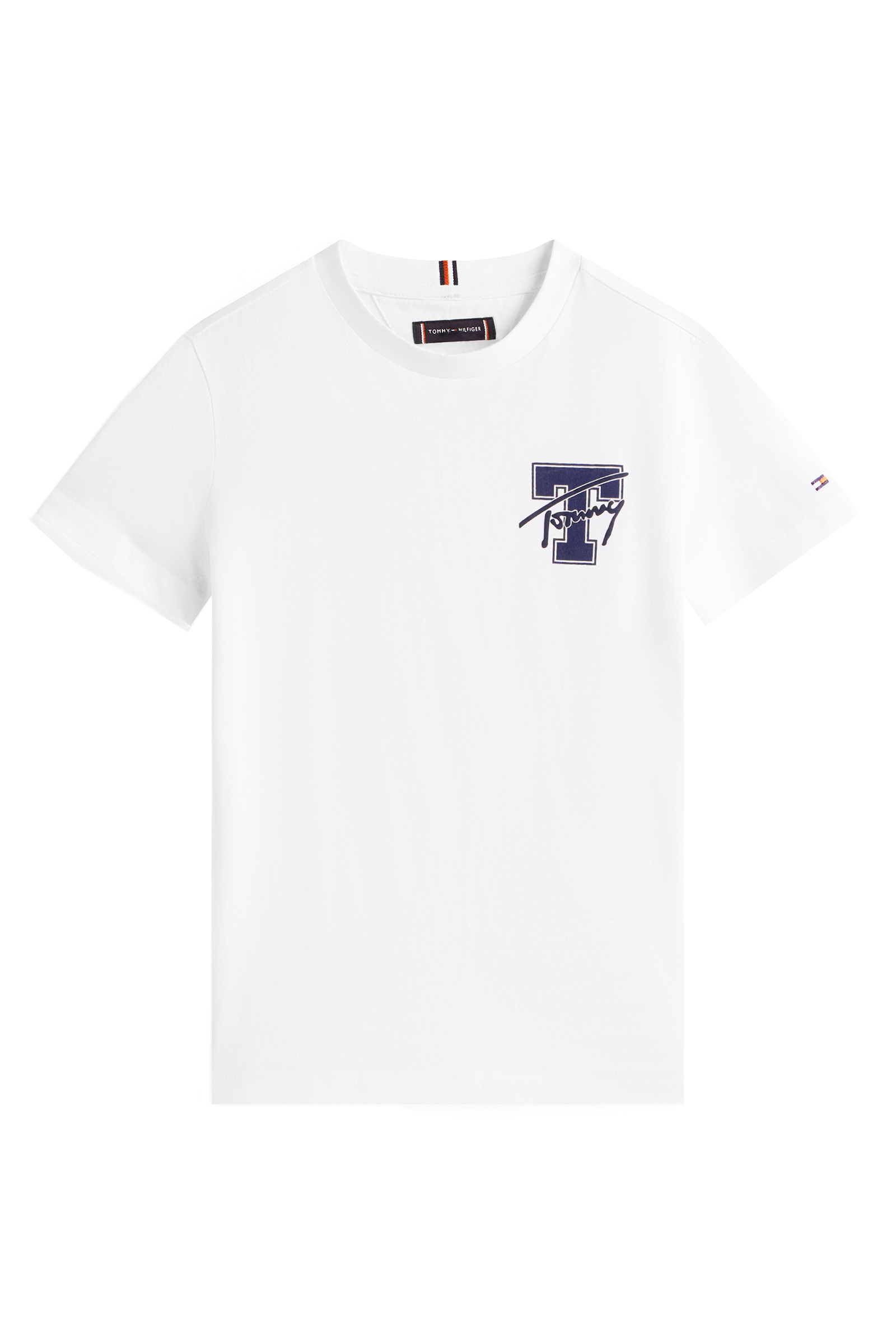 Jongens t-shirt korte mouw wit