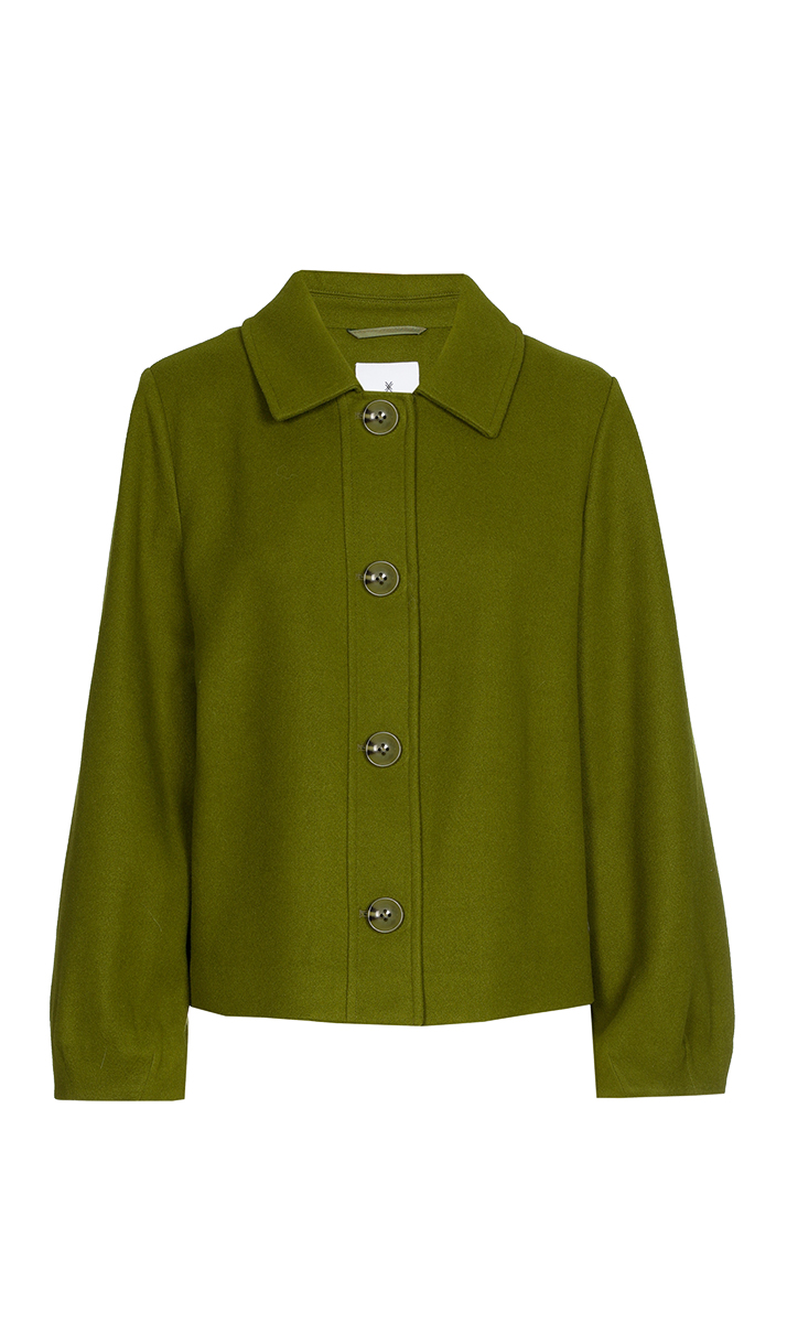 Dames blazer groen