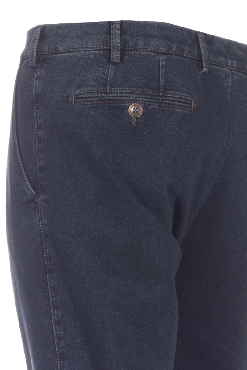 Heren broek blauw