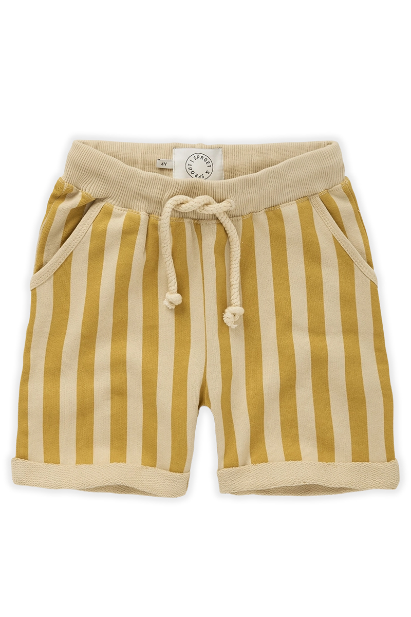 Jongens short geel