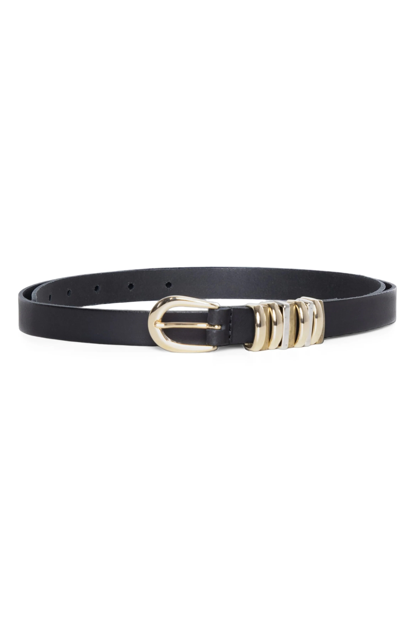 Dames riem zwart