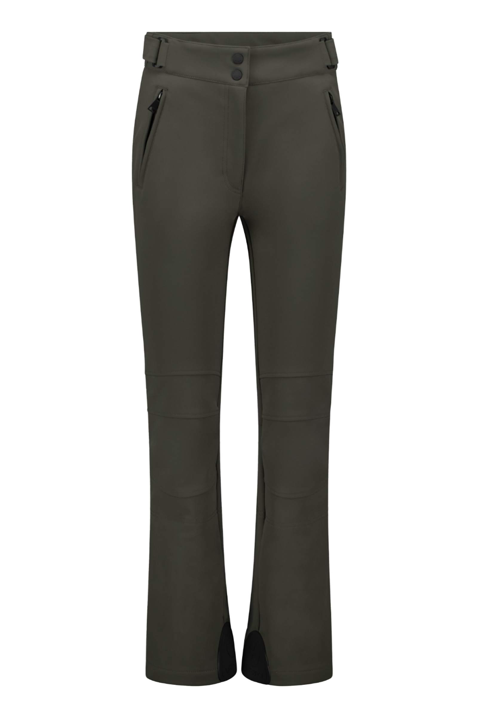 Wintersport dames strechbroek groen