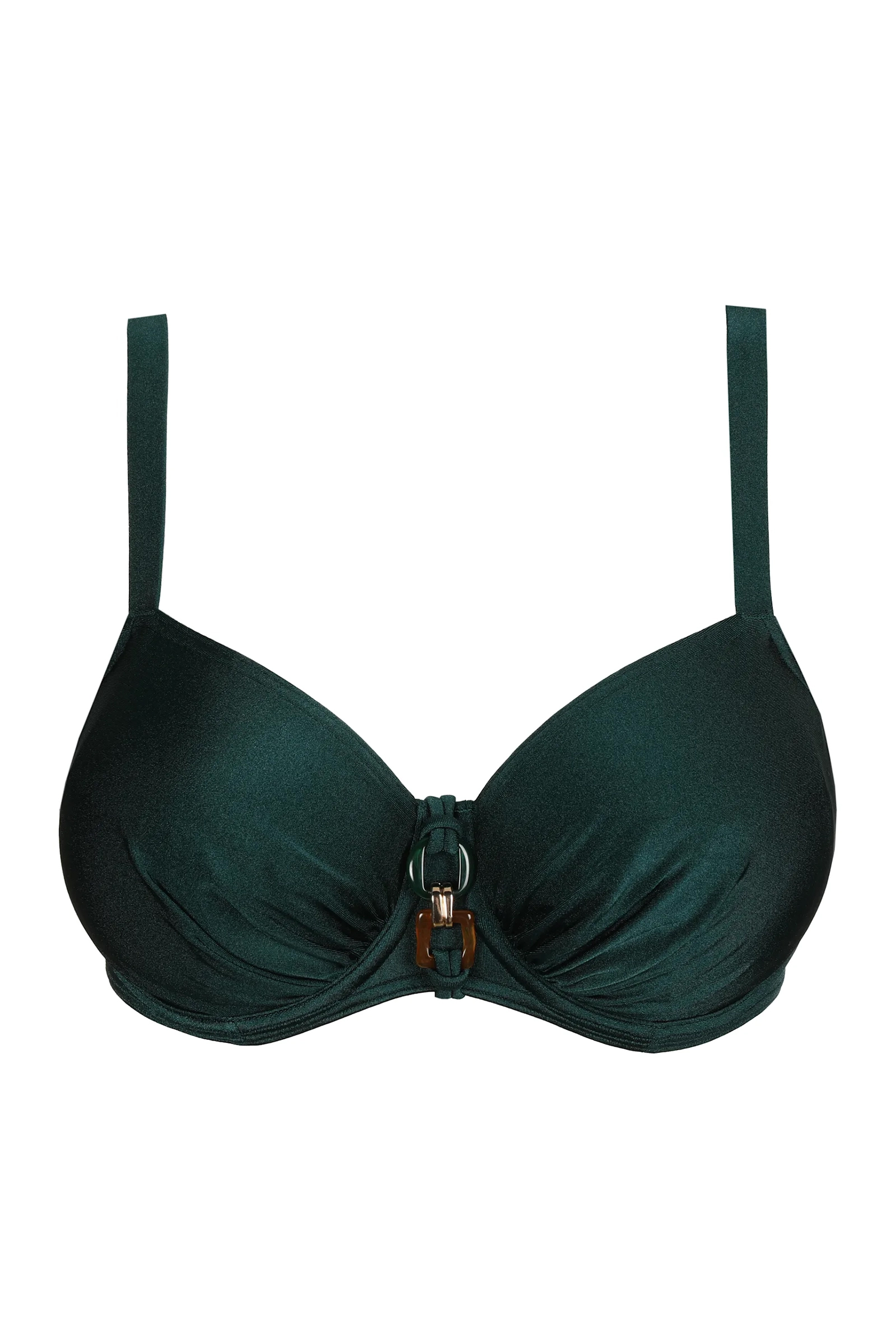 Bad/beach dames bikini top groen