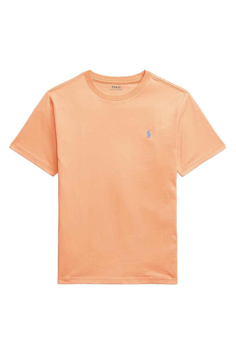 Jongens t-shirt korte mouw oranje