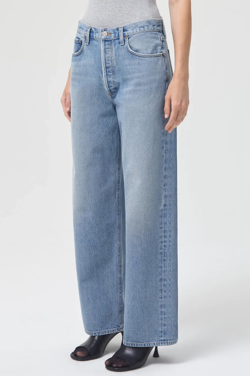 Dames jeans blauw