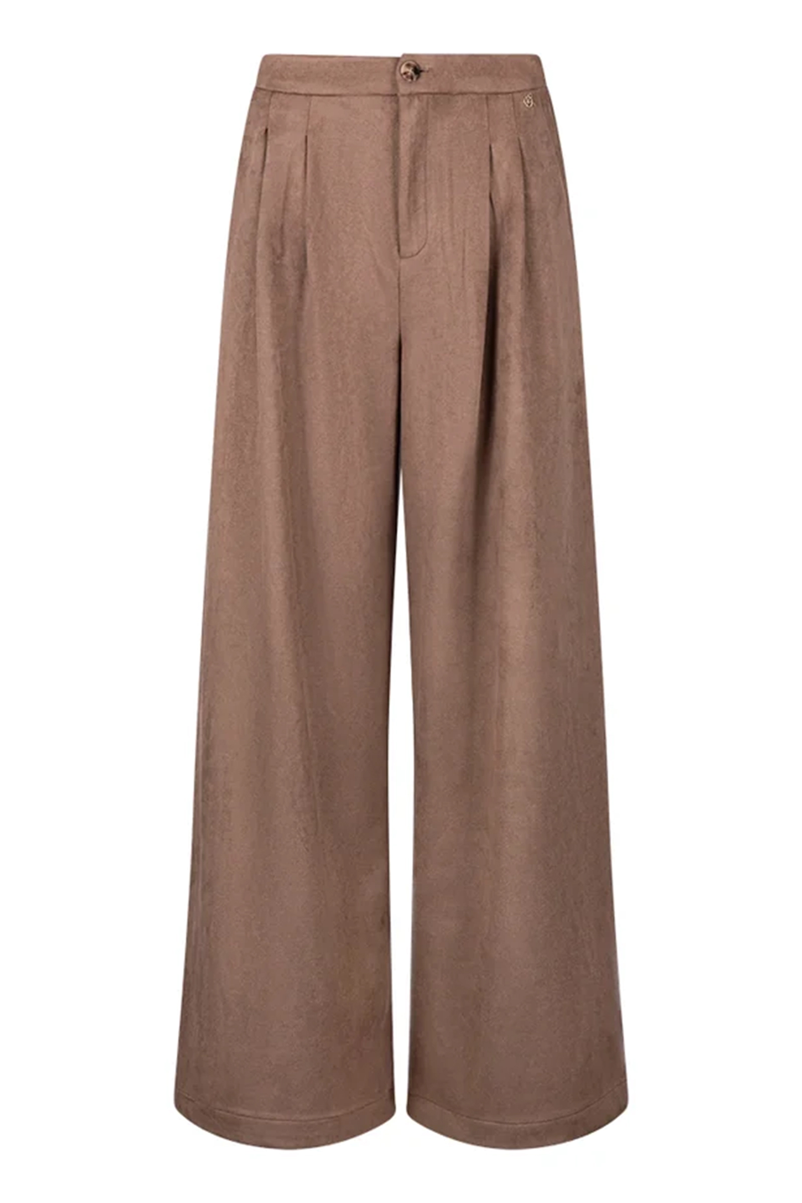 Dames broek bruin