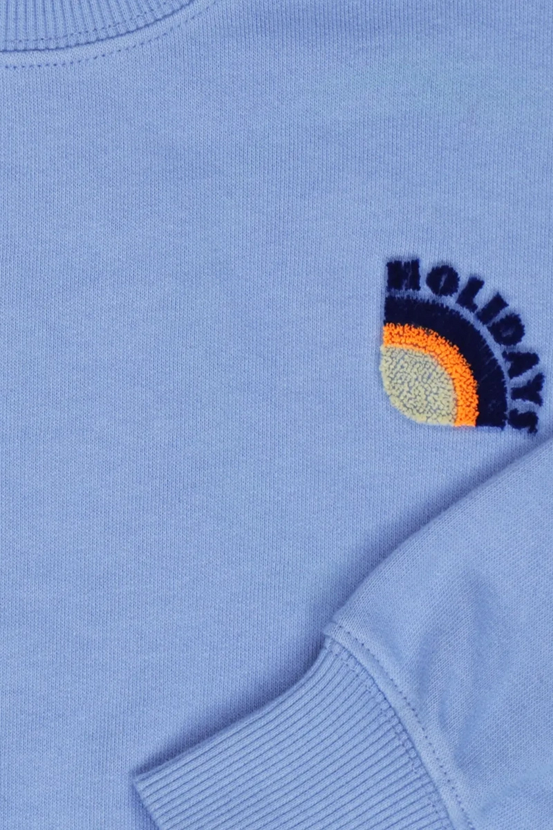 Kinder unisex sweater paars