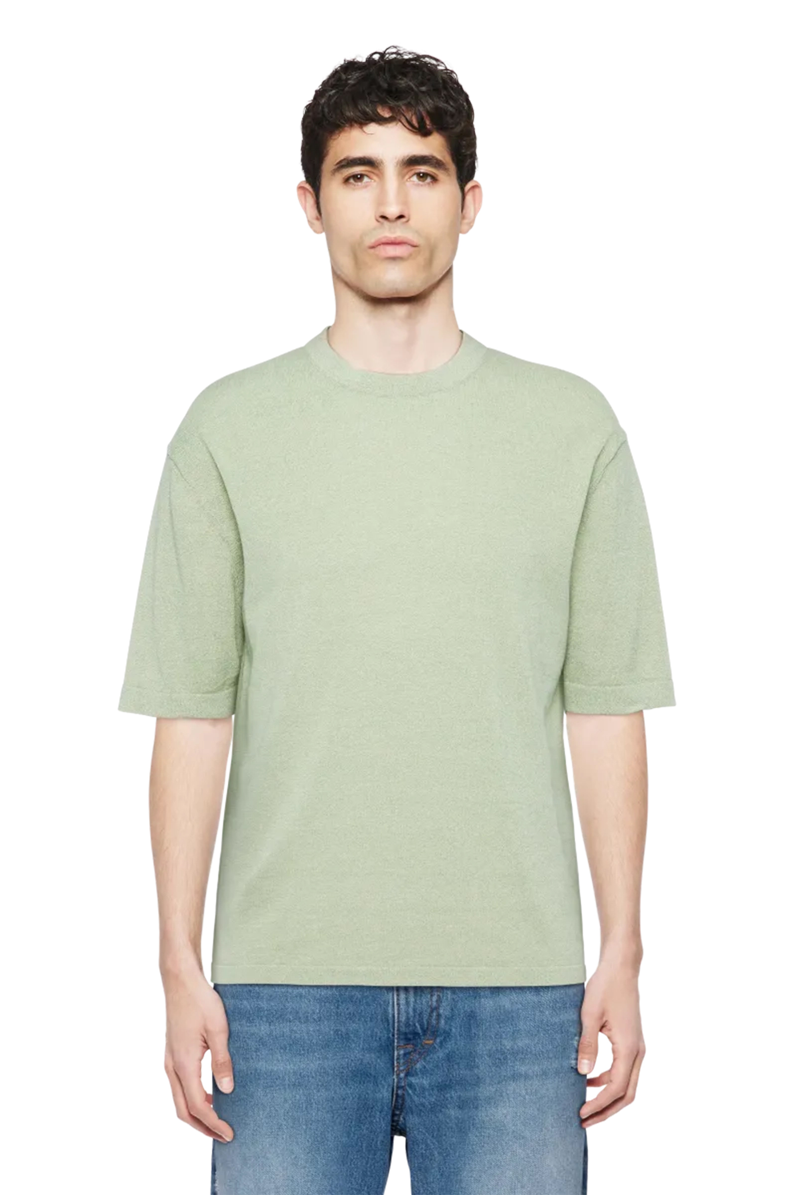 Heren t-shirt kortemouw groen