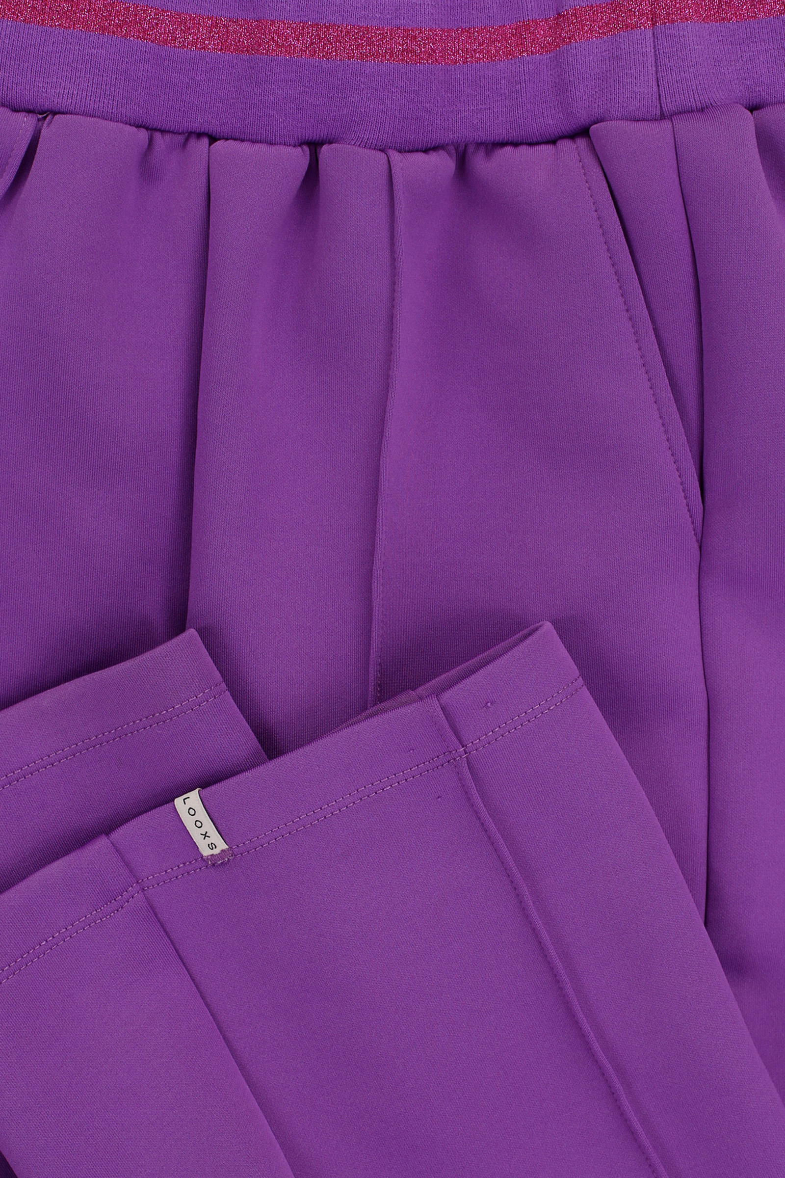 Meisjes broek paars