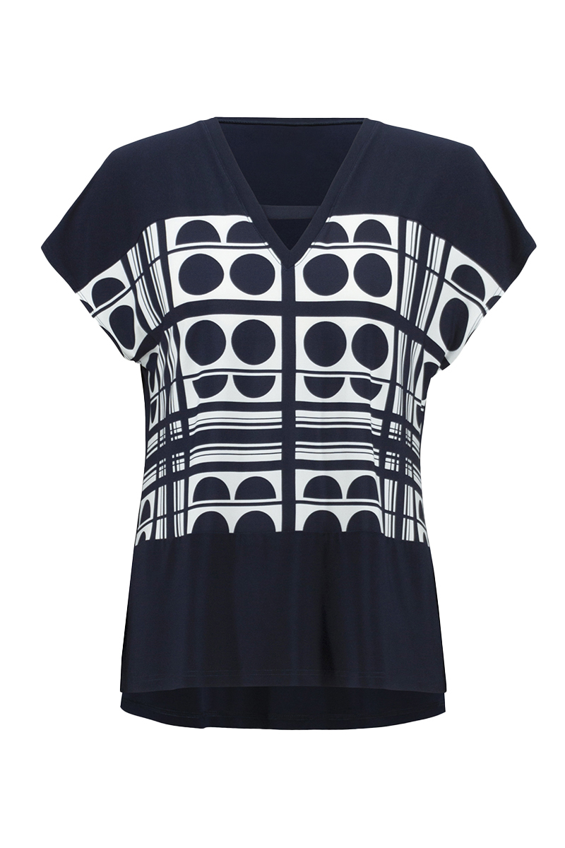 Dames top blauw
