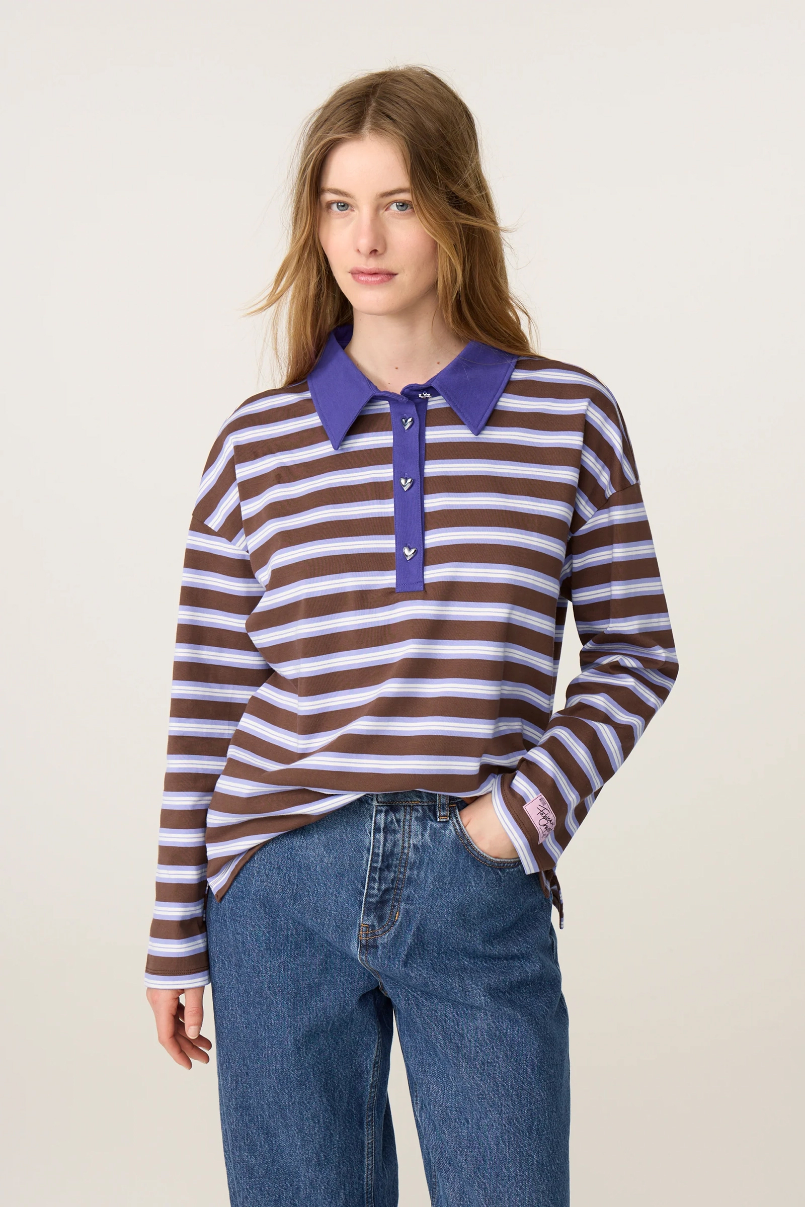 Dames sweater rose