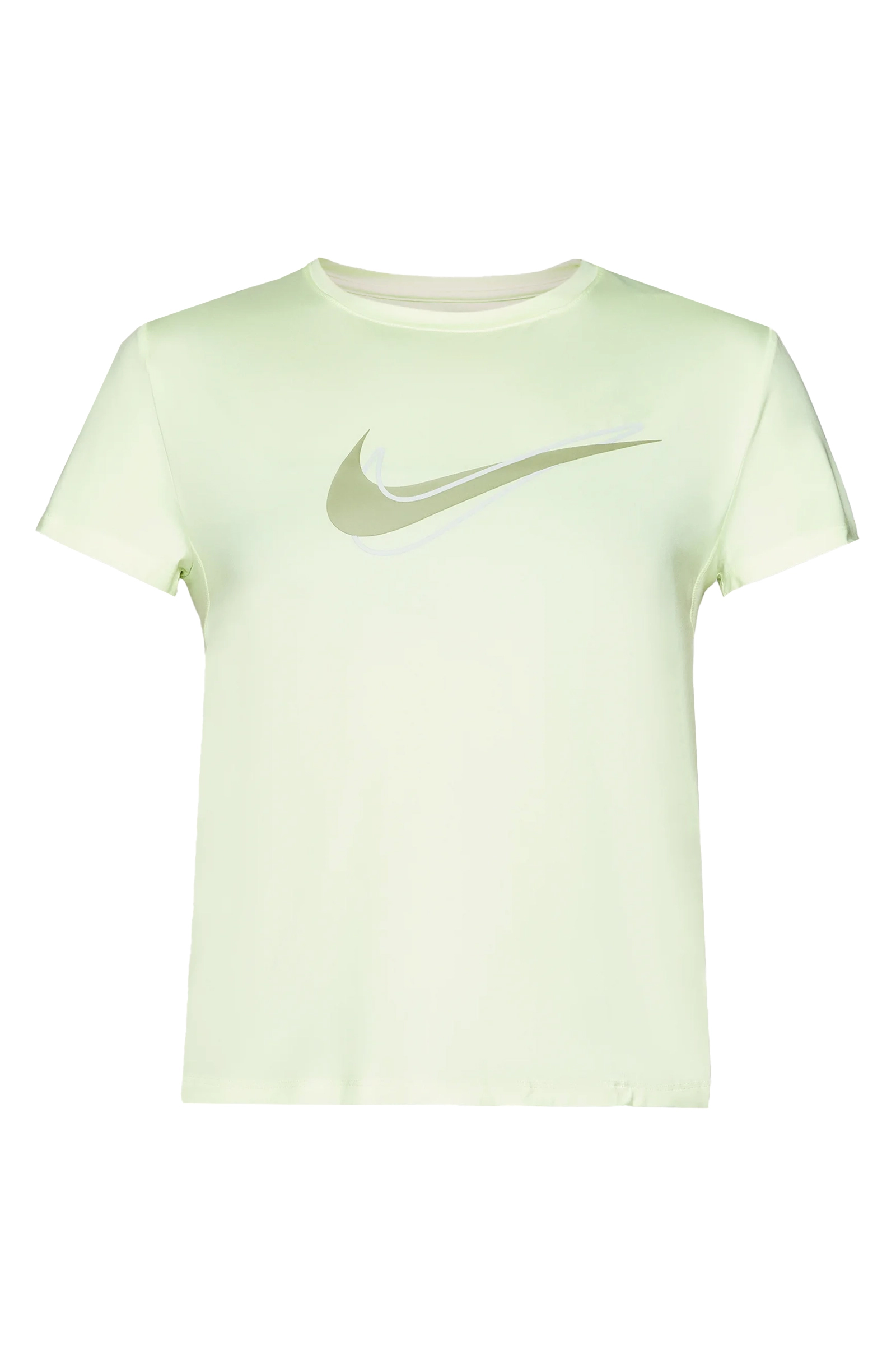 Running dames t-shirt km geel