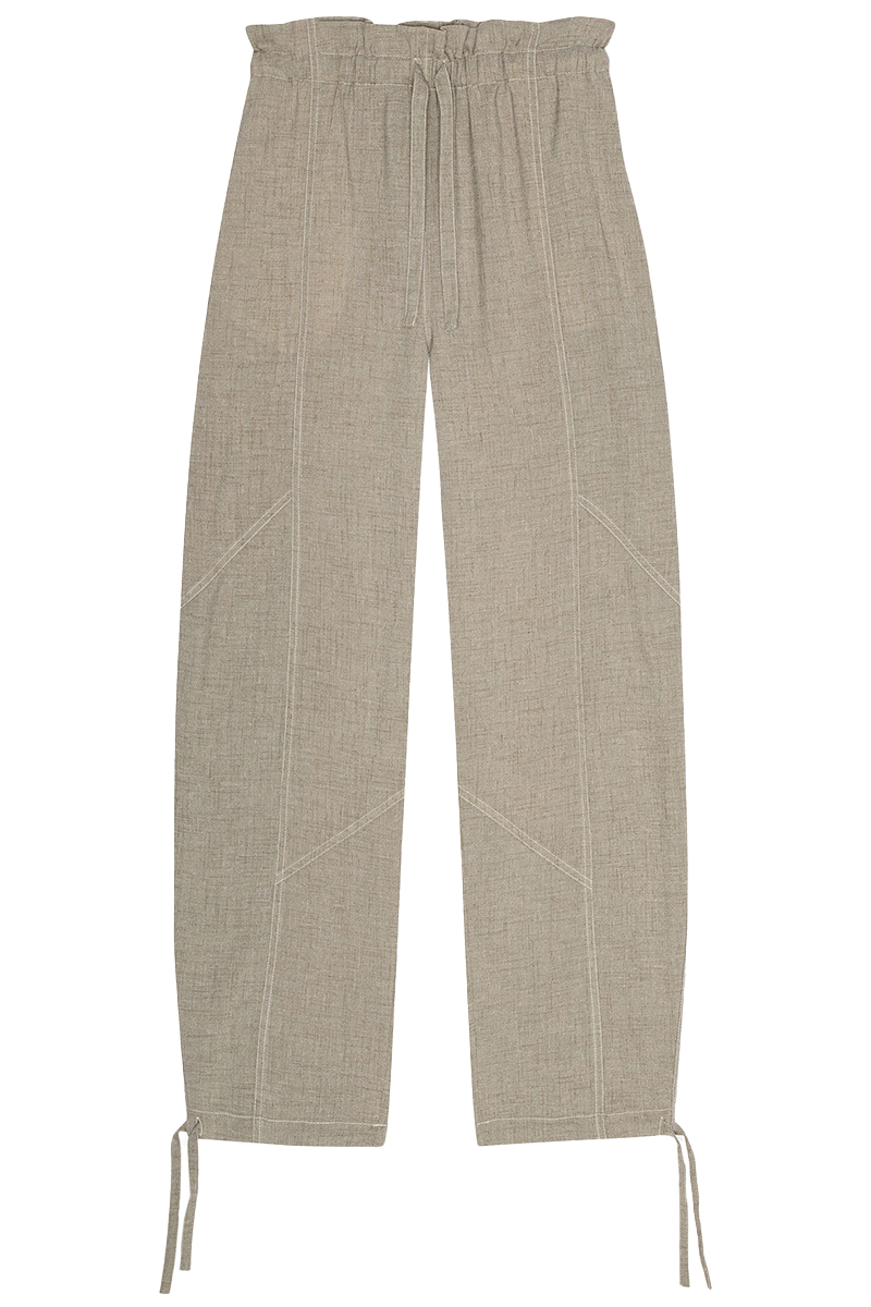 Dames broek bruin