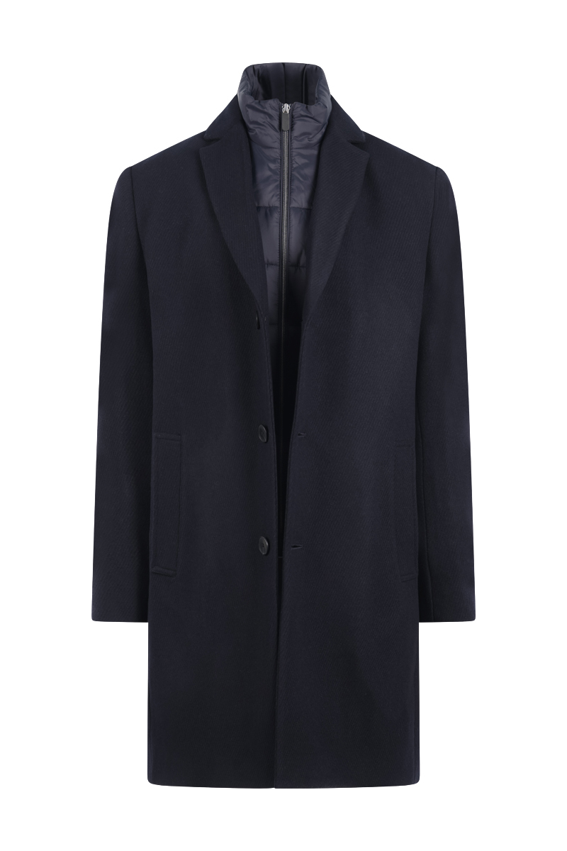 Heren jas blauw