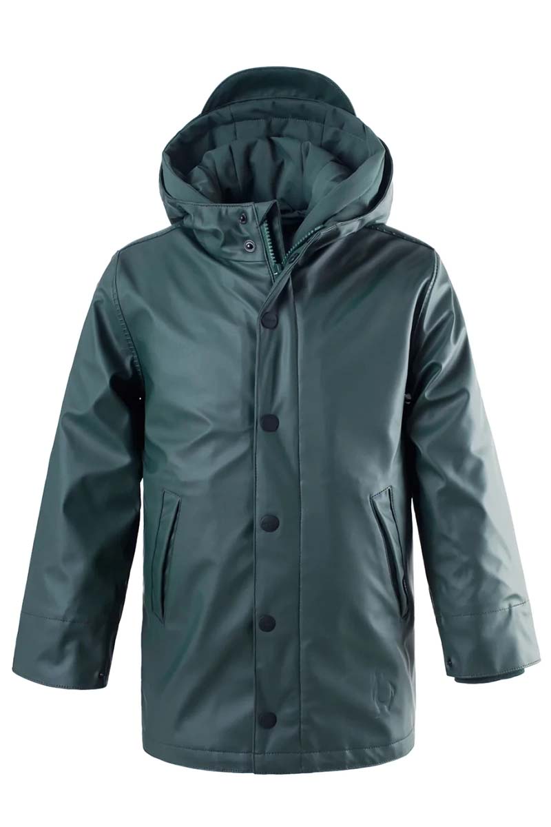 Kinder unisex jas groen
