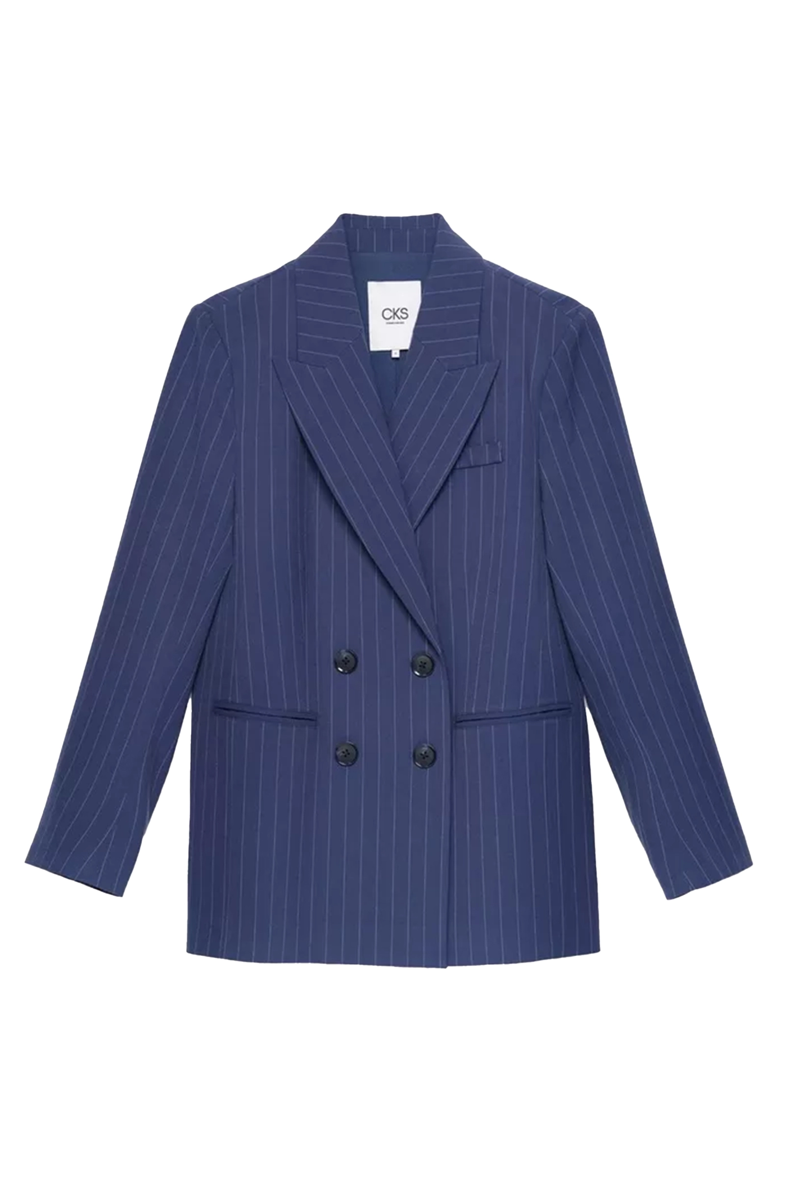 Dames blazer blauw