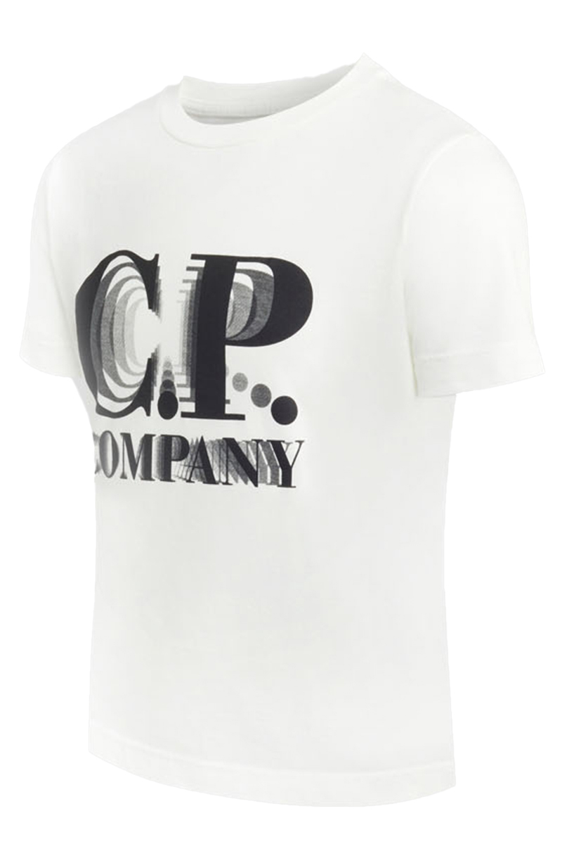 C.P. Company graphic logo tshirt Wit-1 2