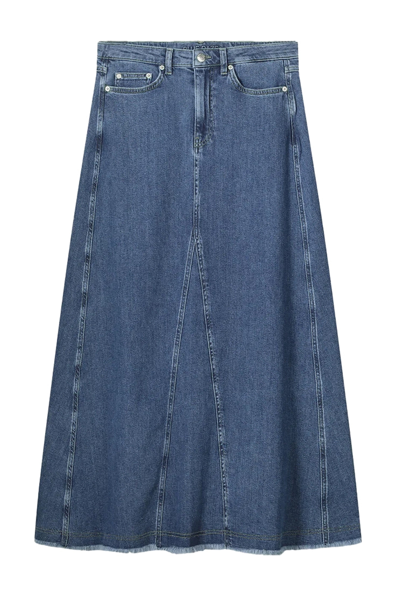 Dames rok blauw