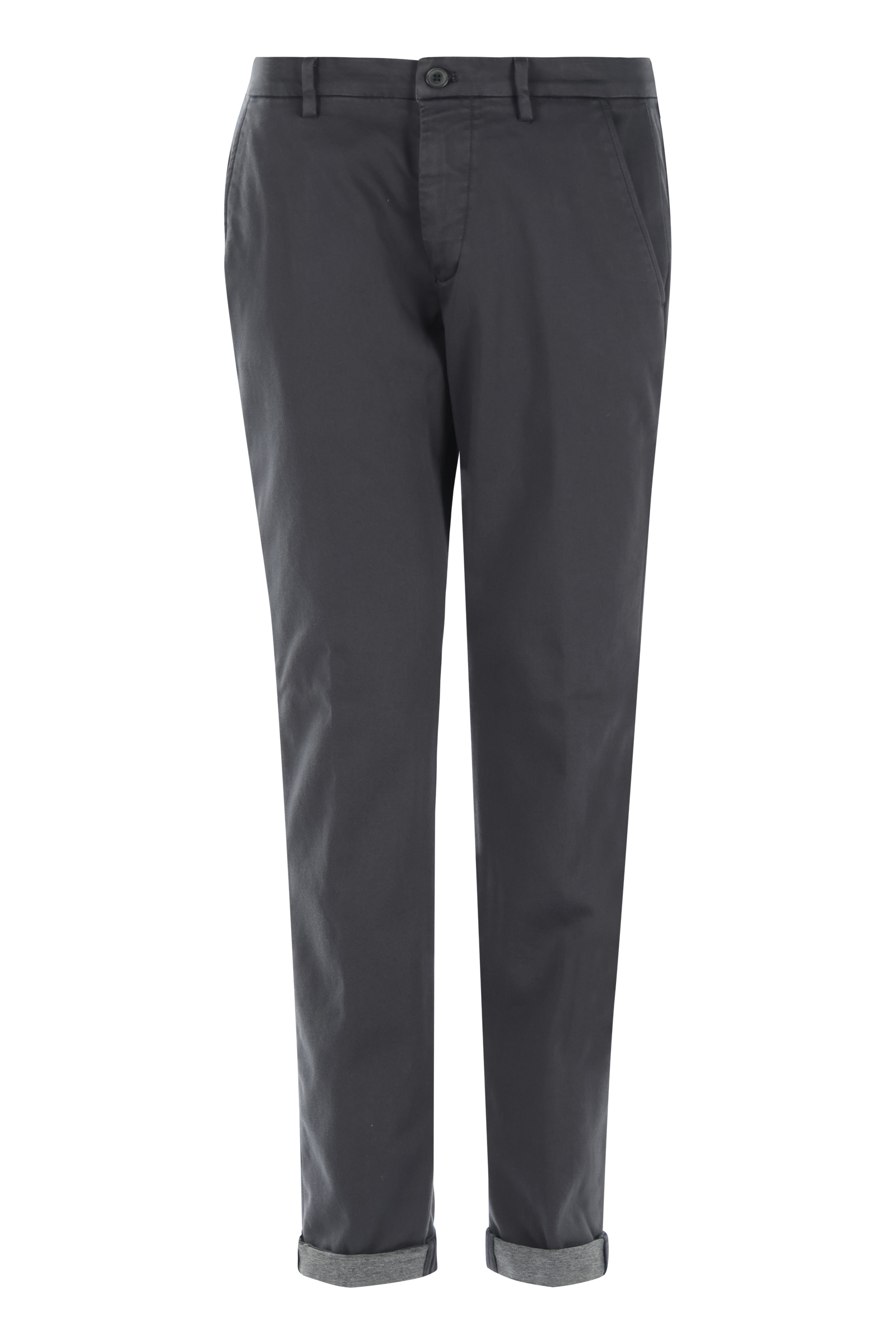 Heren chino blauw