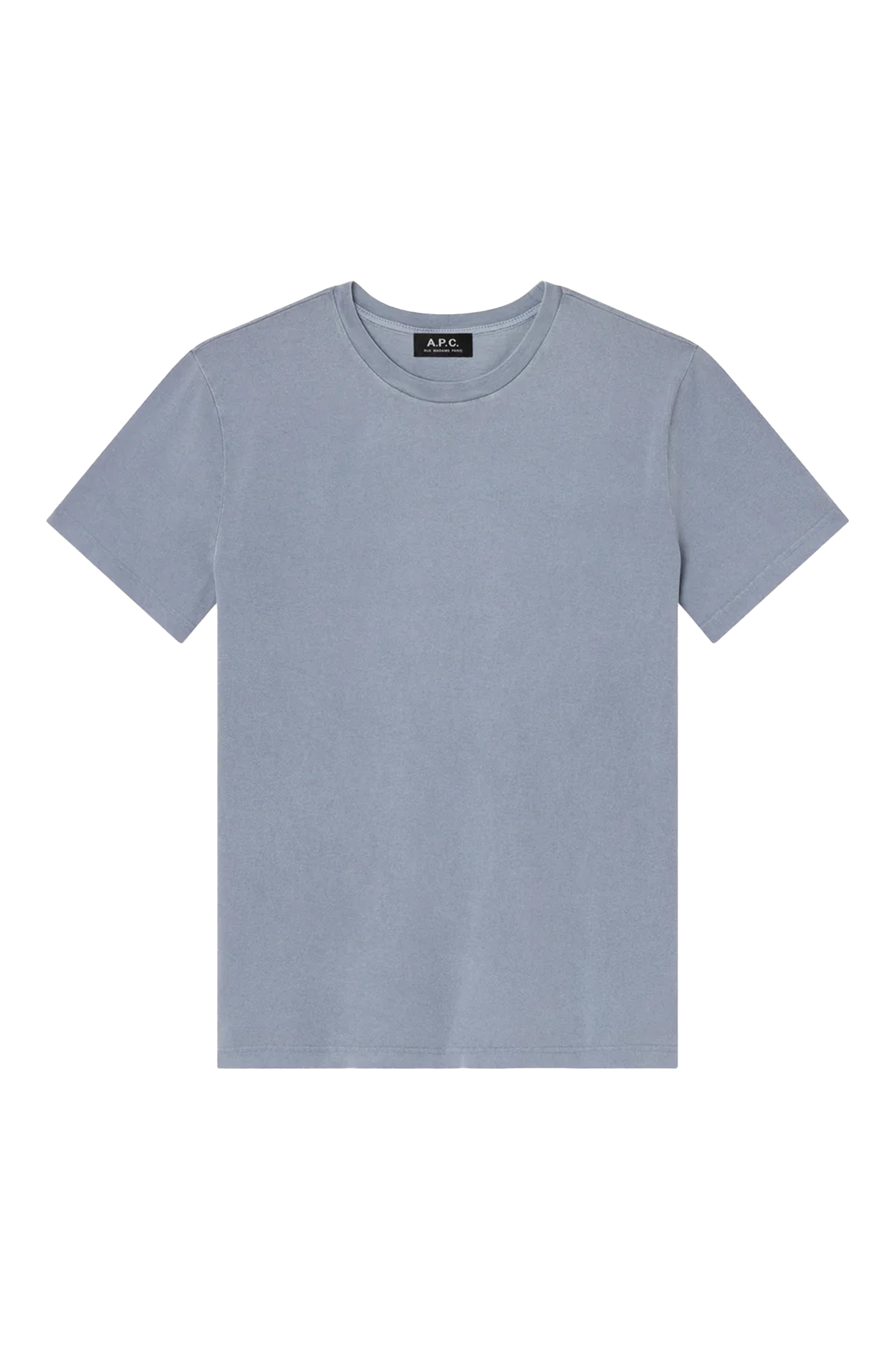 Heren t-shirt kortemouw blauw