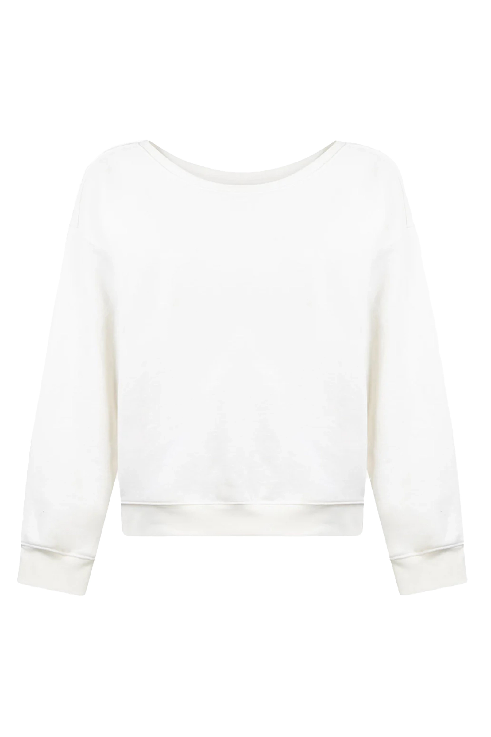 Another Label Livy sweat Ecru-1 1