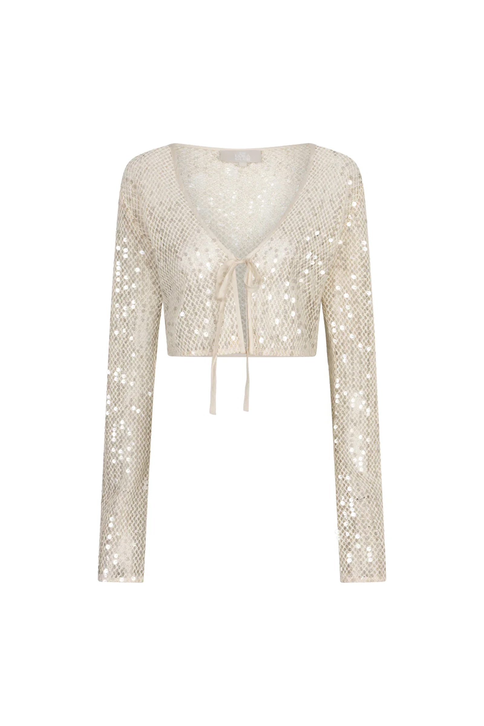 Bad/beach dames top strand ecru