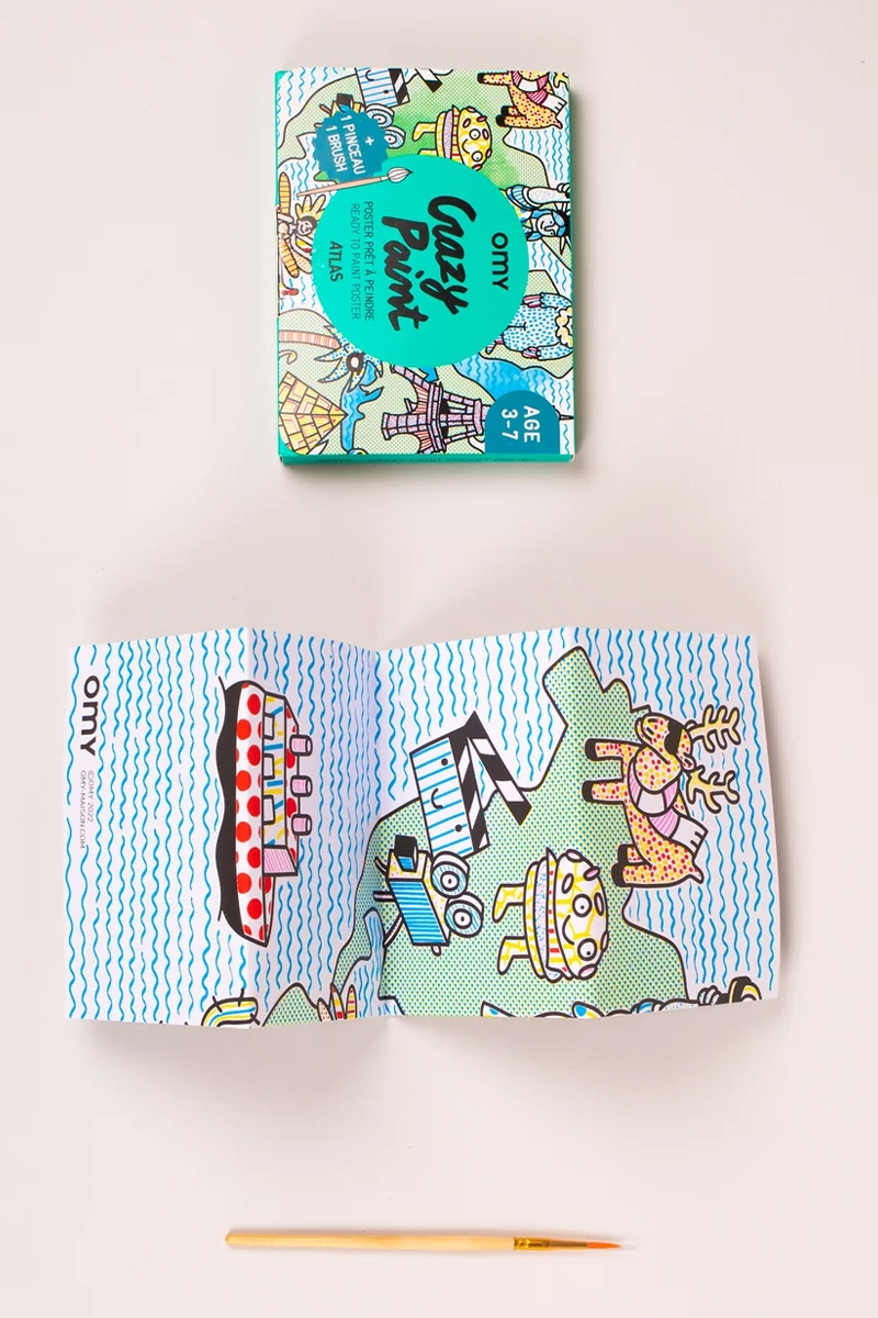 OMY Crazy paint Blauw-1 2