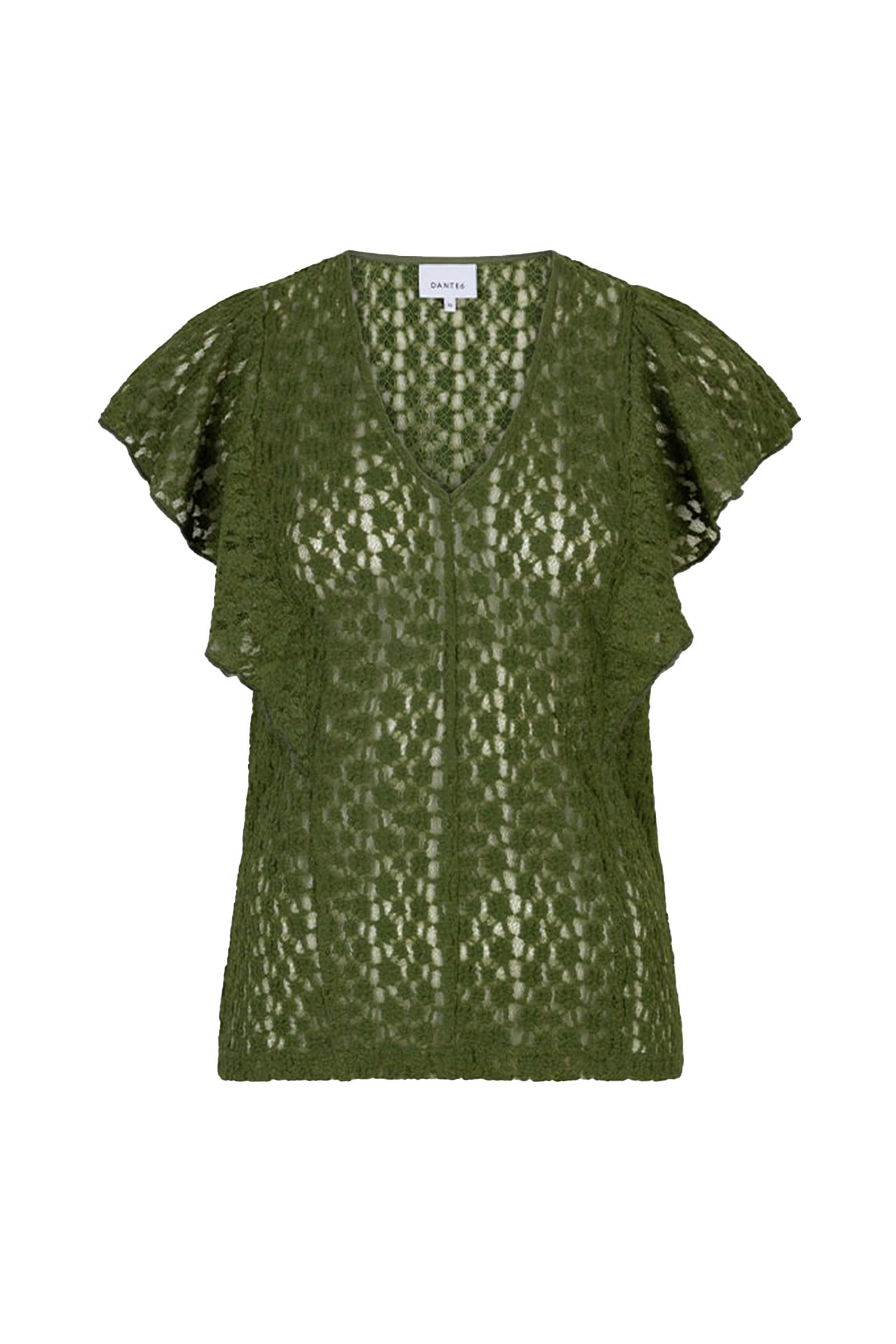 Dames top groen