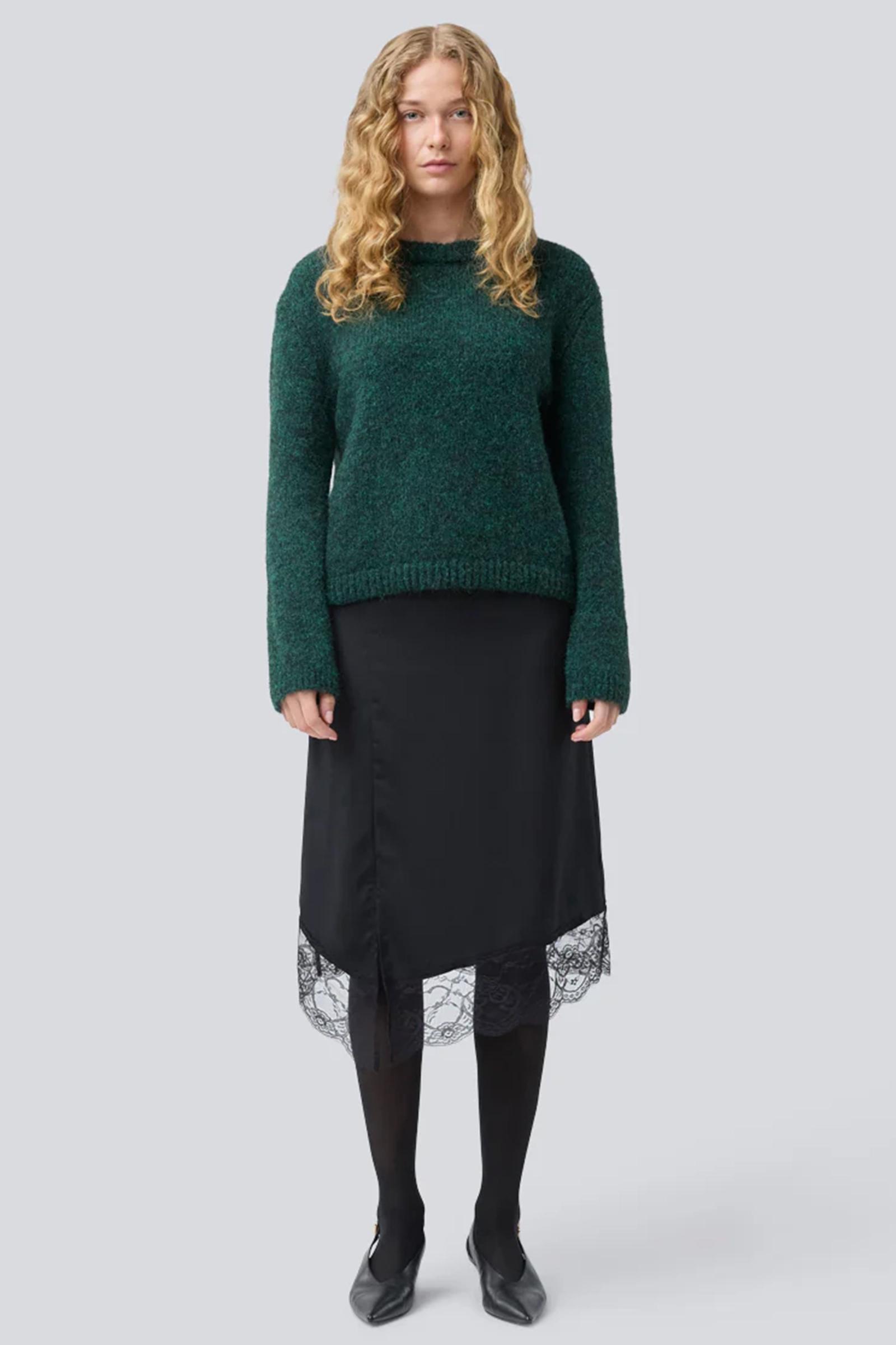 Dames trui groen
