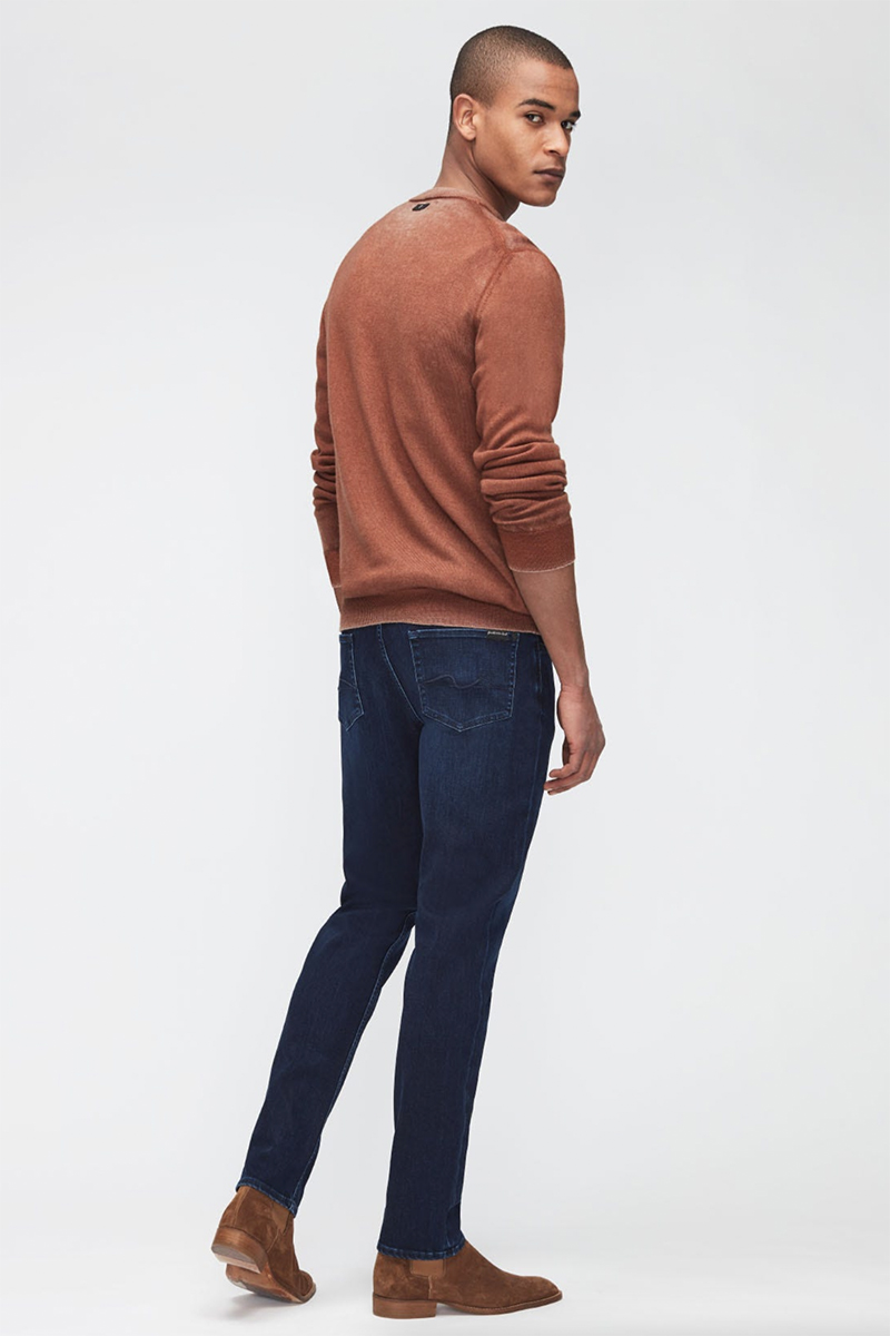 7 For All Mankind SLIMMY TAPERED Blauw-1 3