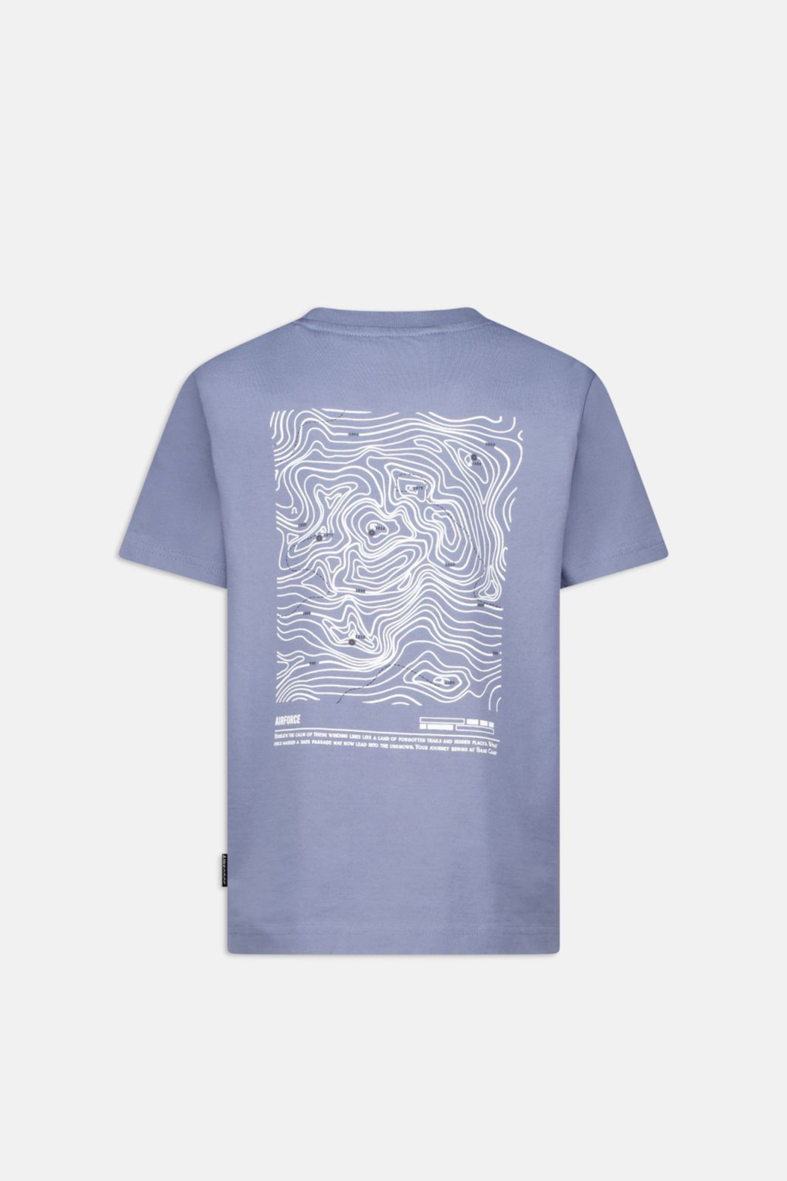 Jongens t-shirt korte mouw grijs