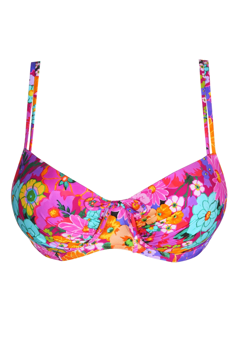 Bad/beach dames bikini top rose