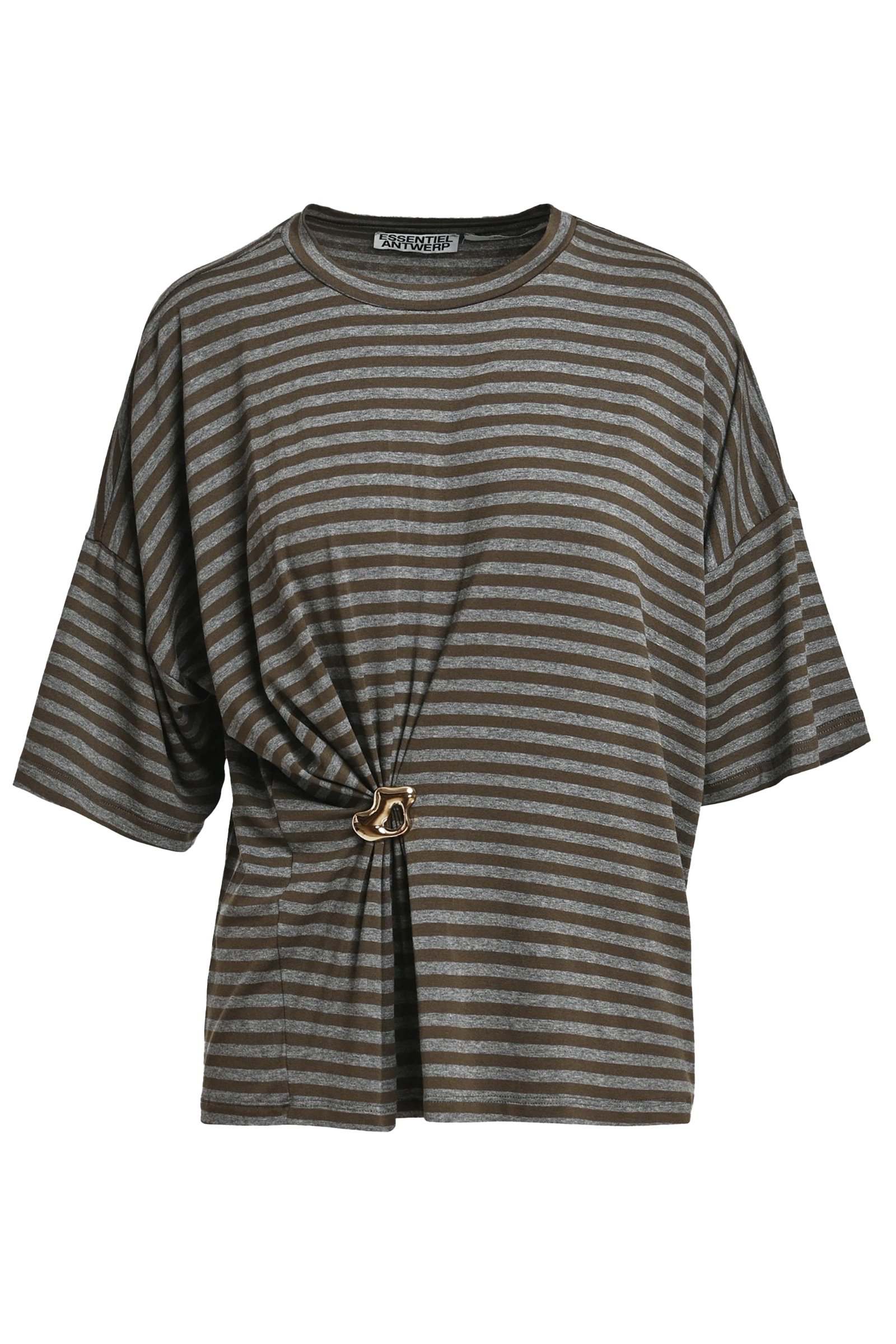 Dames t-shirt korte mouw groen