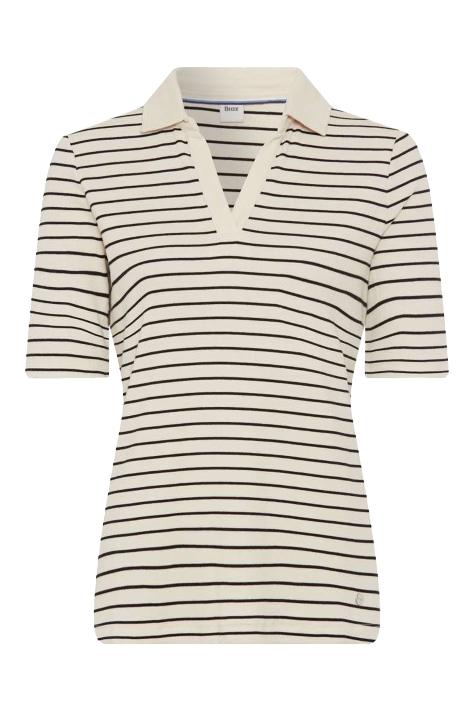 Dames polo zwart