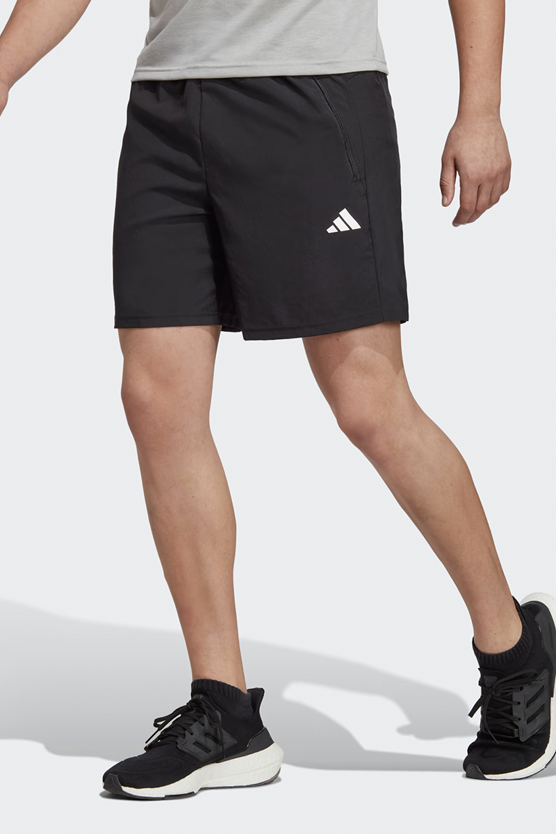 Fitness heren short zwart
