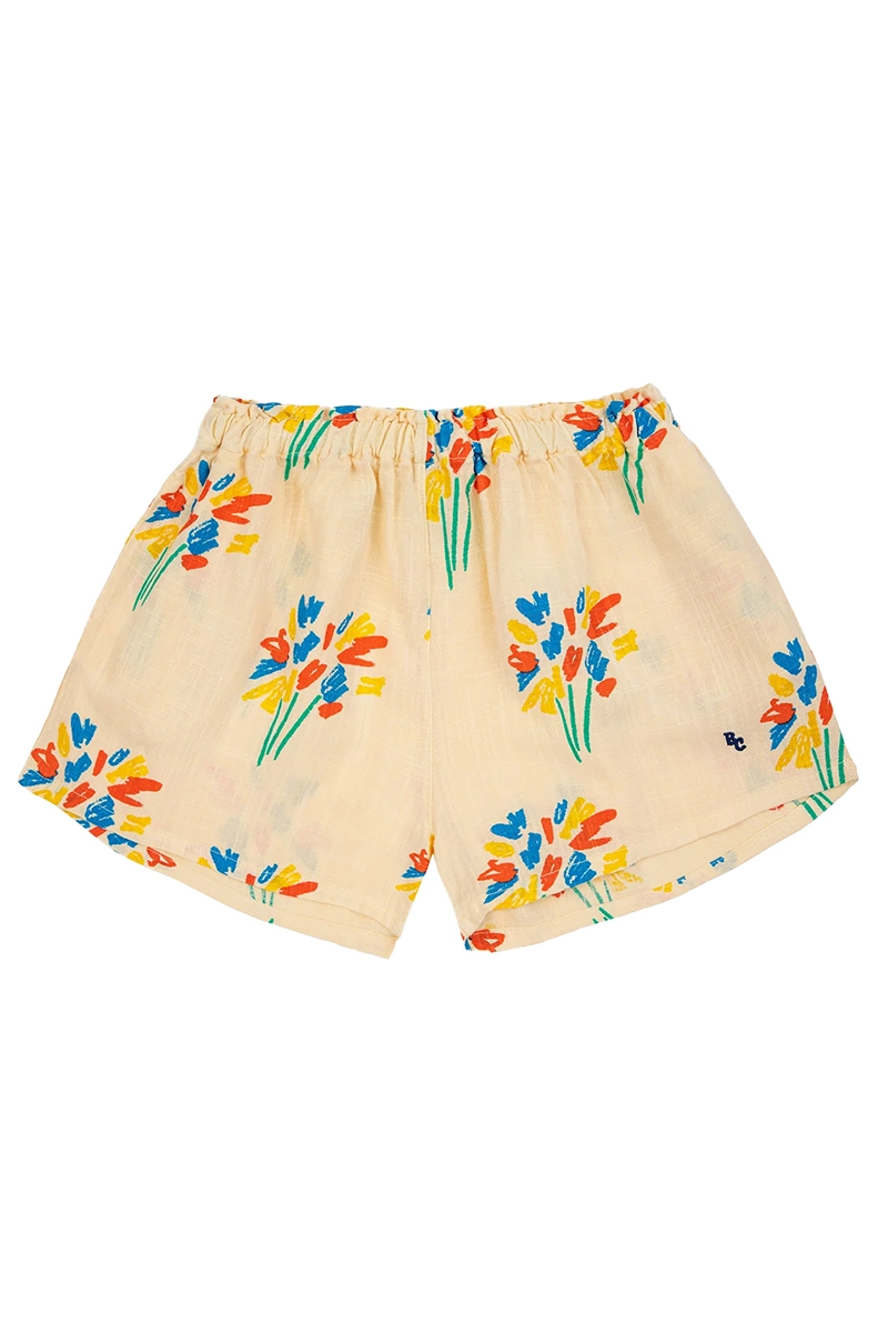 Meisjes short geel
