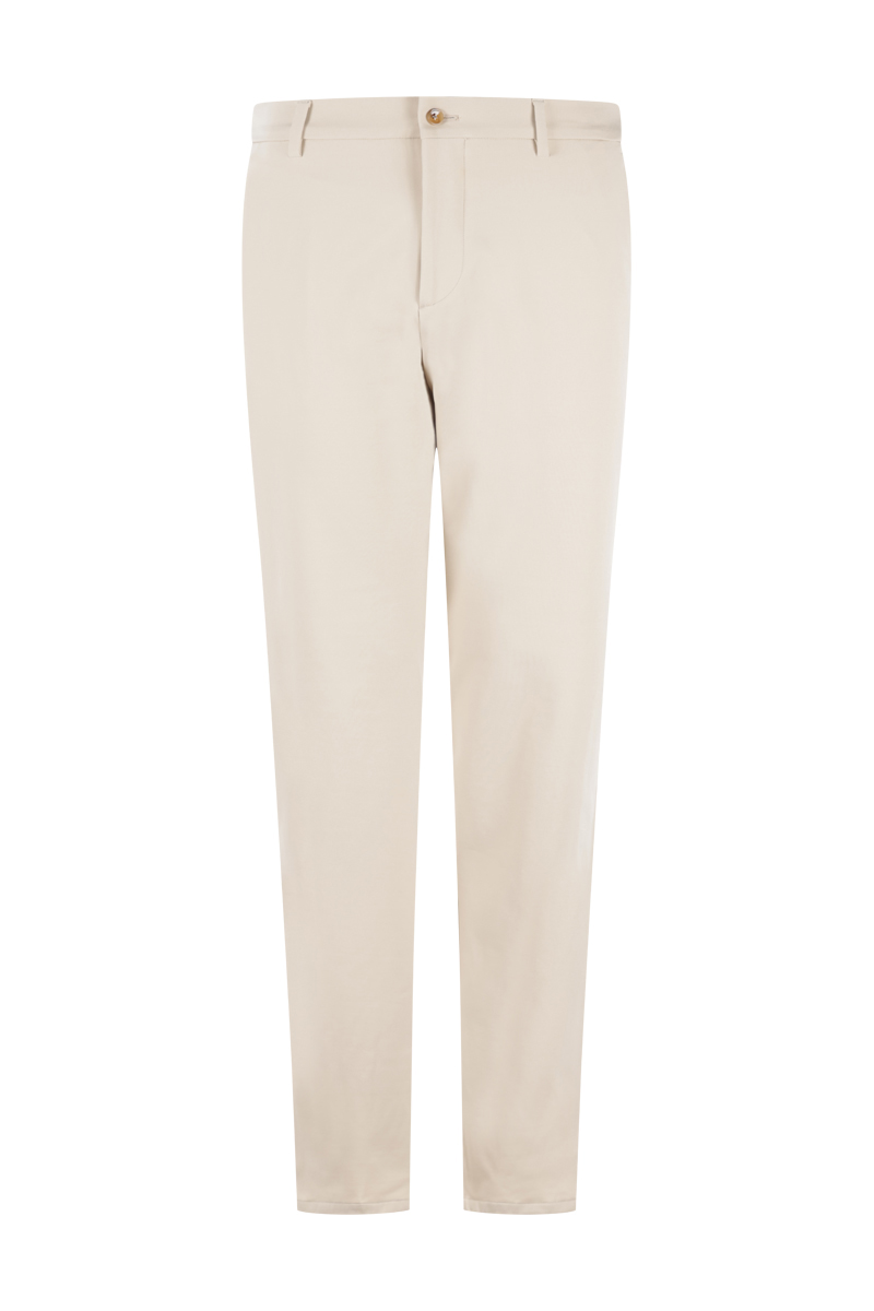 Heren broek ecru