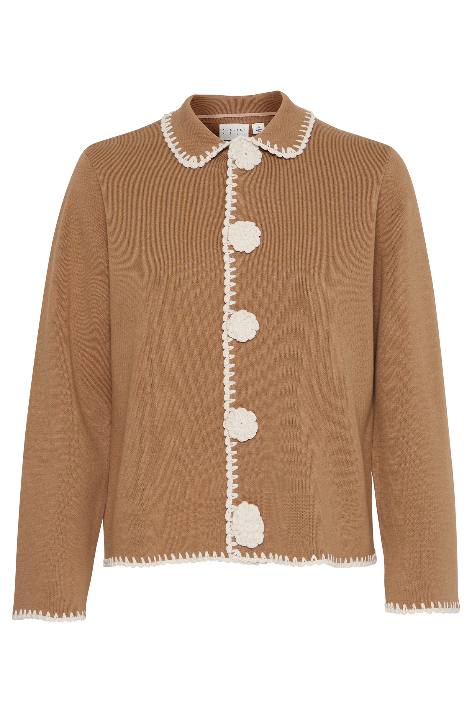 ATELIERREVE Iruma CA bruin/beige-1 1
