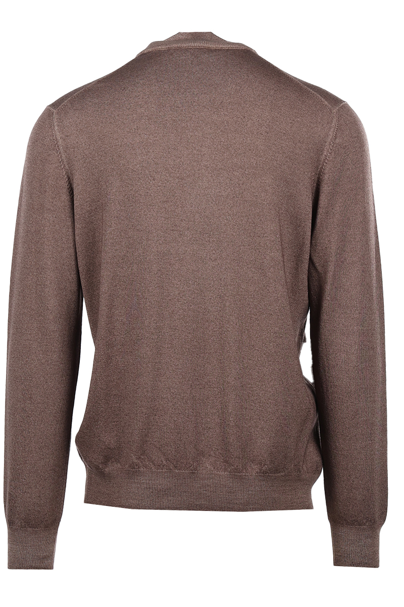 Per Venti MOCK ZIP bruin/beige-1 2