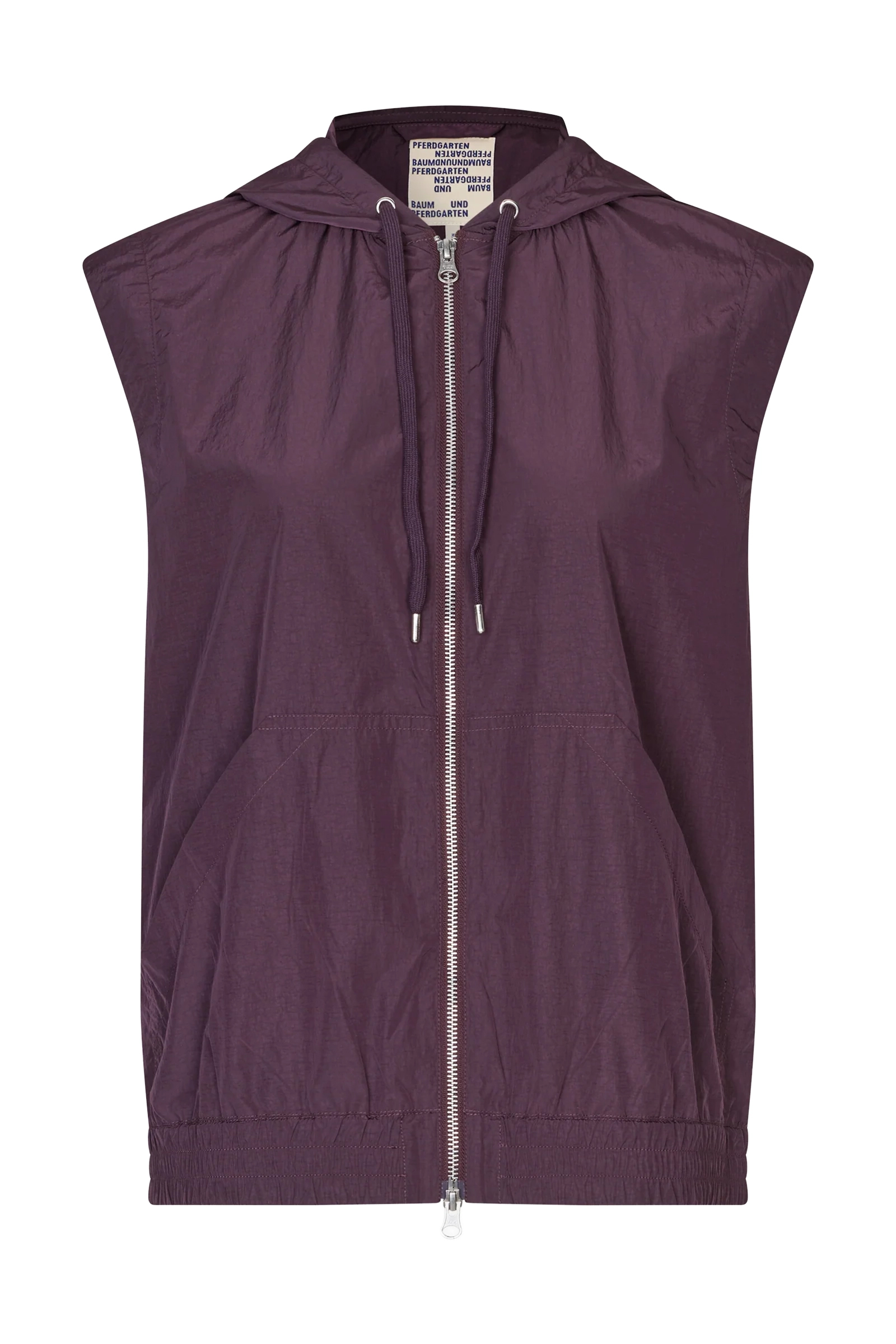 Dames gilet paars