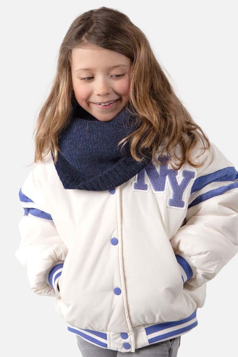 Wintersport sjaal blauw